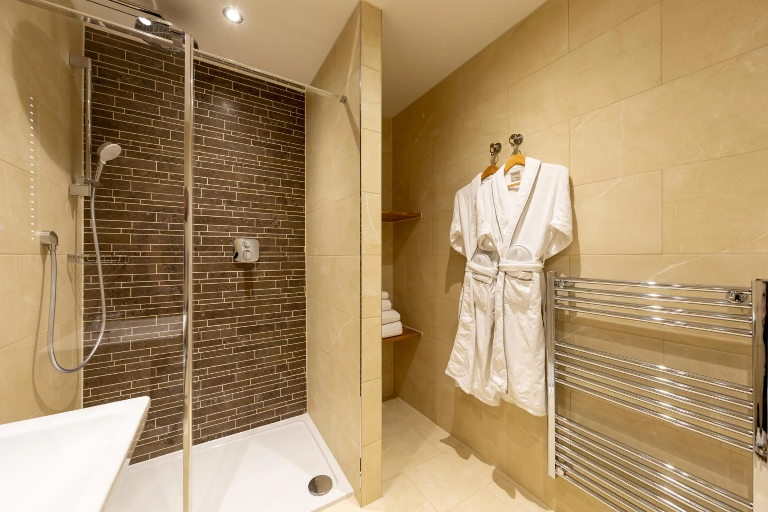 Shower in Sandhills Apartments, Mudeford