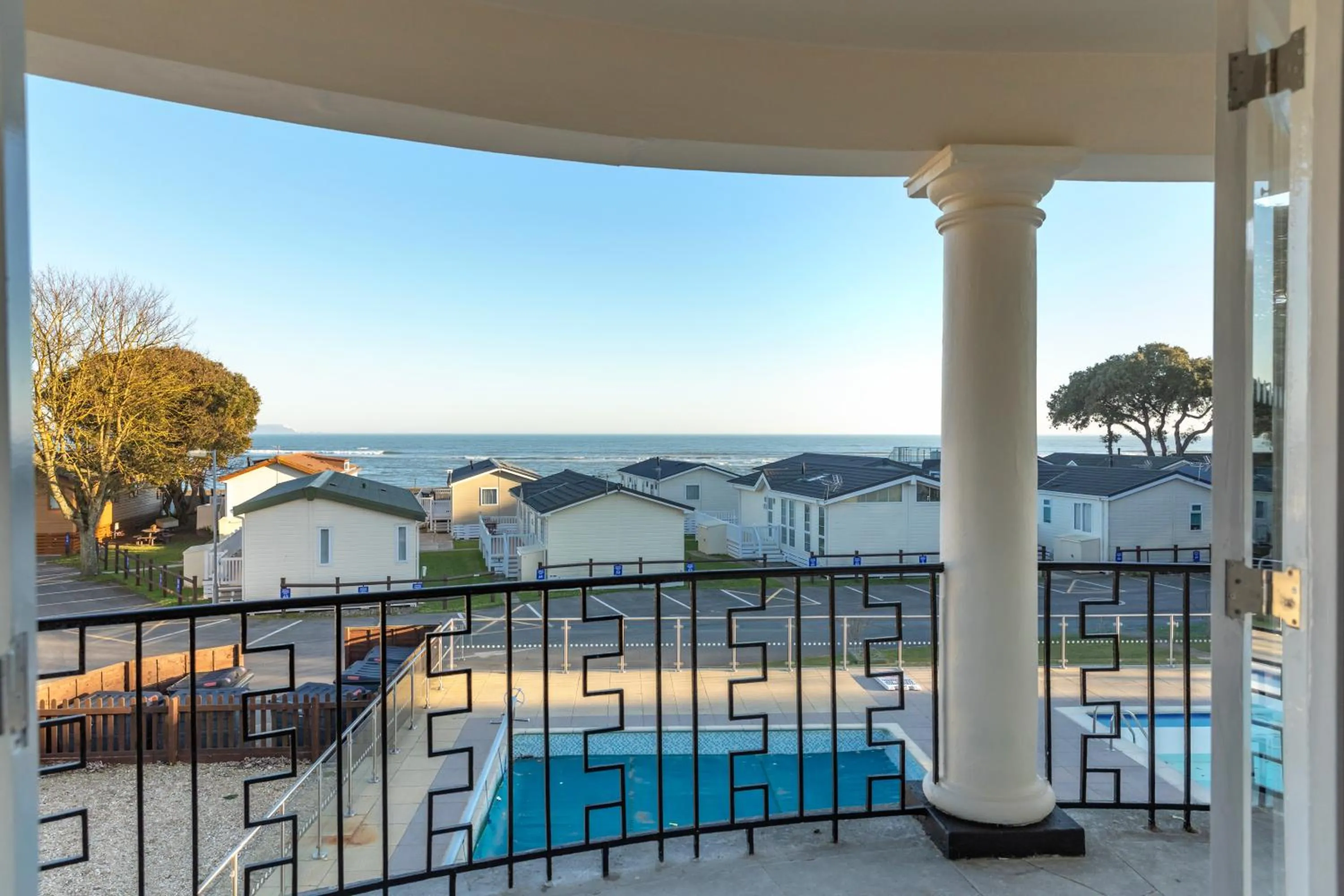 Patio in Sandhills Apartments, Mudeford