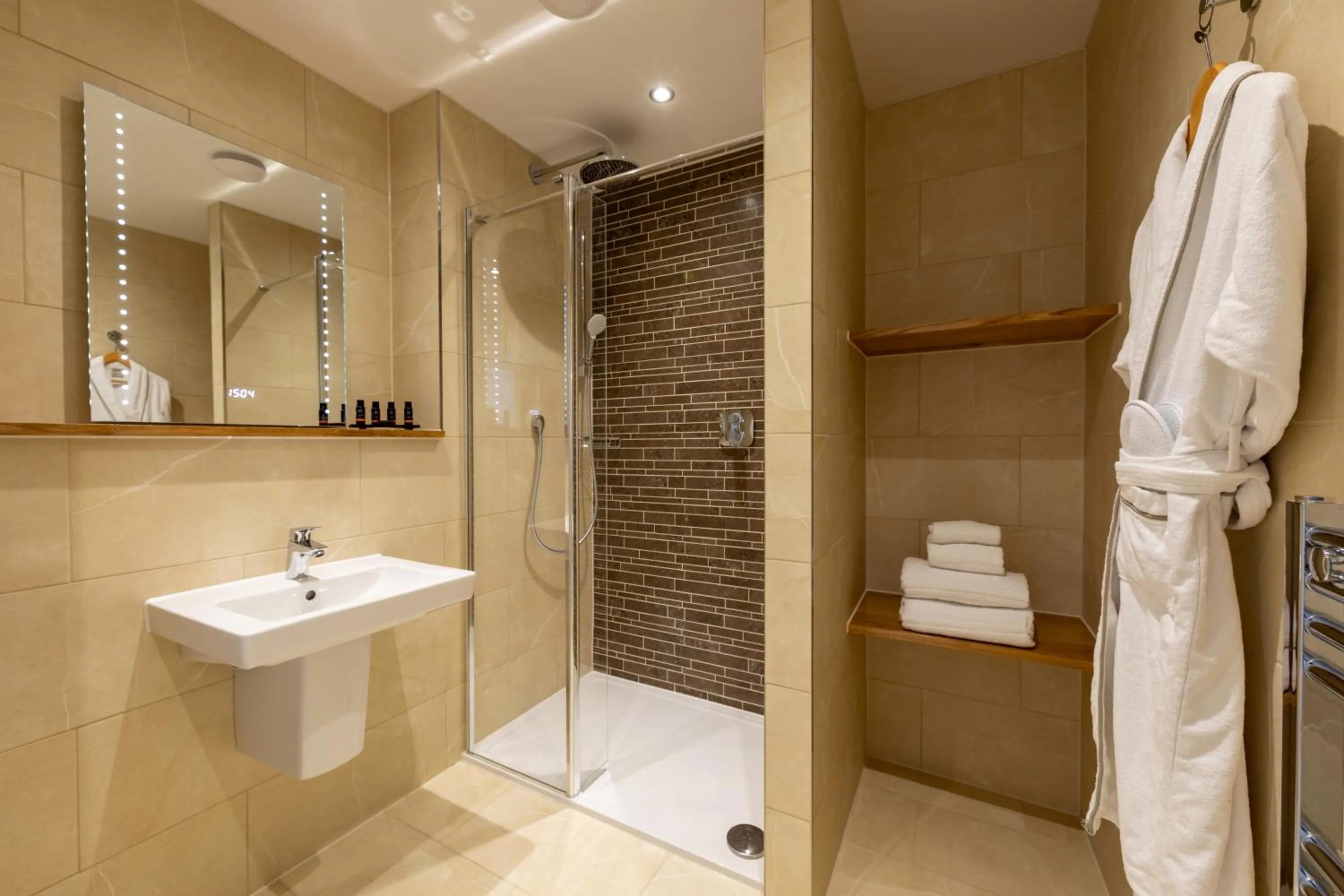 Shower in Sandhills Apartments, Mudeford