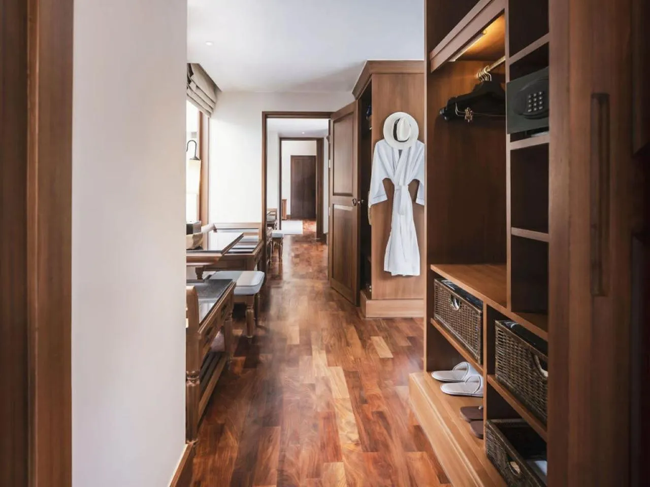 wardrobe in Anantara Mai Khao Phuket Villas