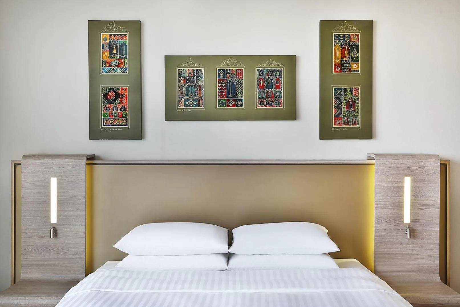 Decorative detail, Bed in Park Mall Hotel & Conference Center