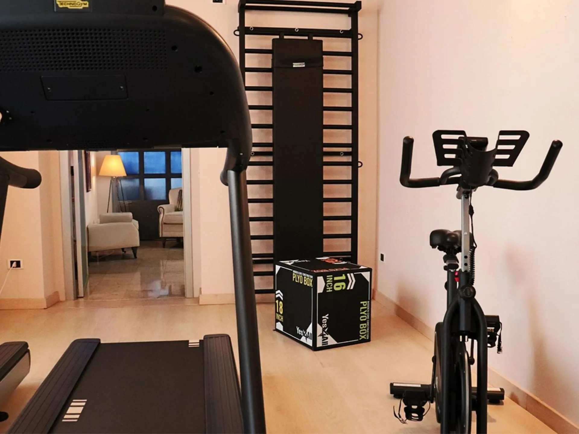 Fitness centre/facilities in Hotel Gialletti