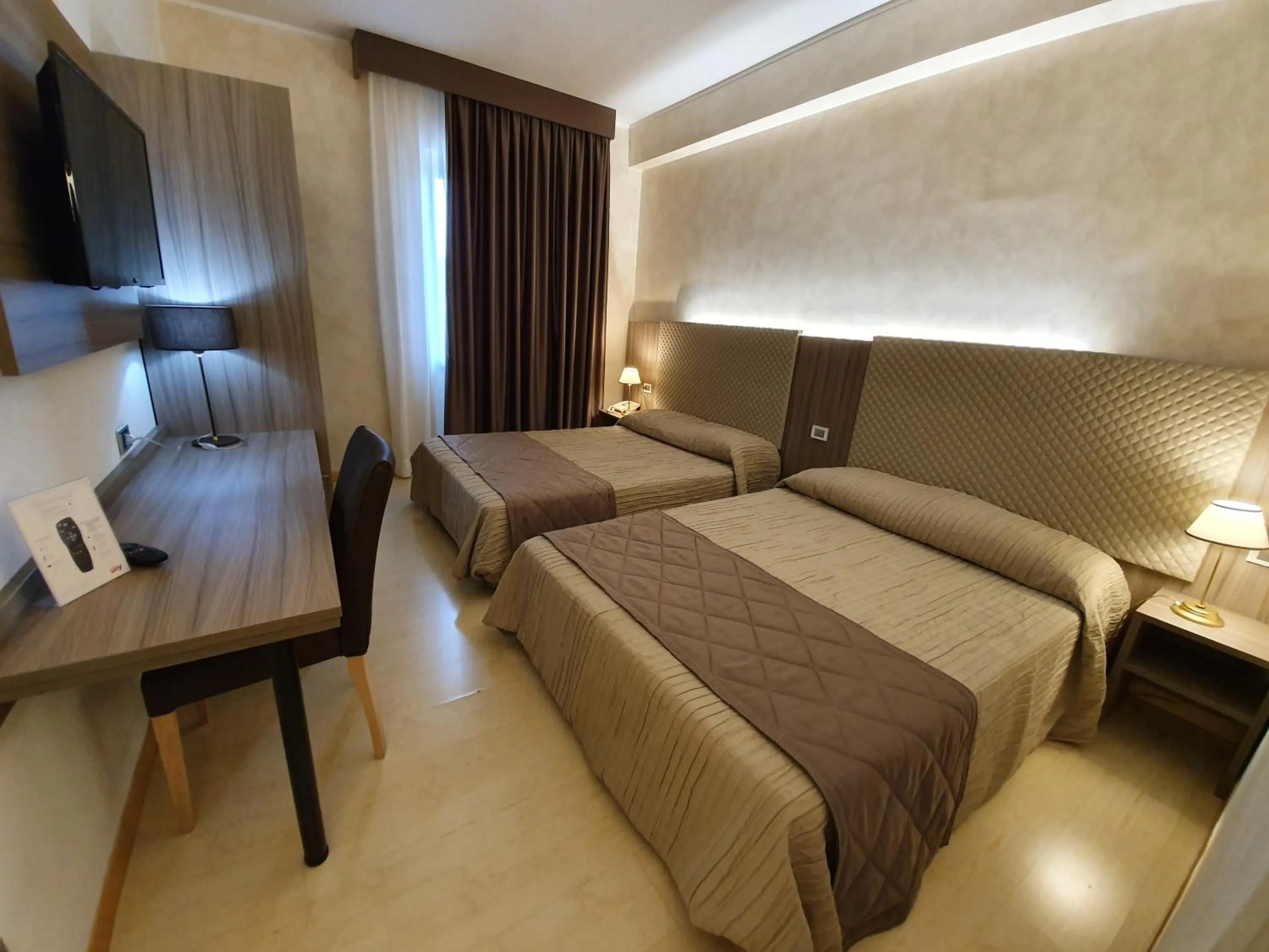 Bed in Hotel Gialletti