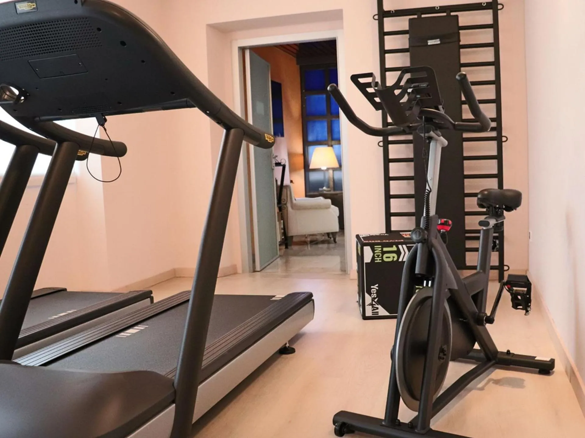 Fitness centre/facilities in Hotel Gialletti