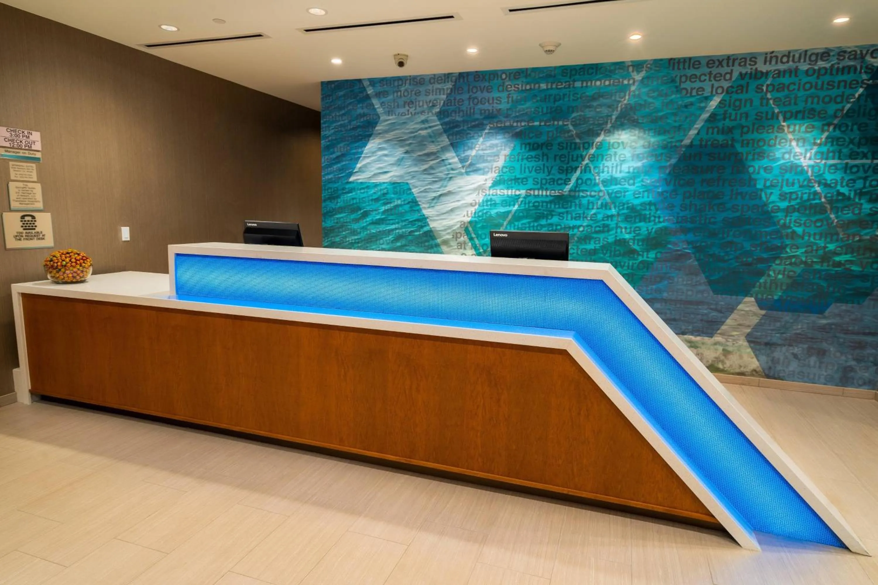 Lobby or reception in SpringHill Suites by Marriott Newark Fremont