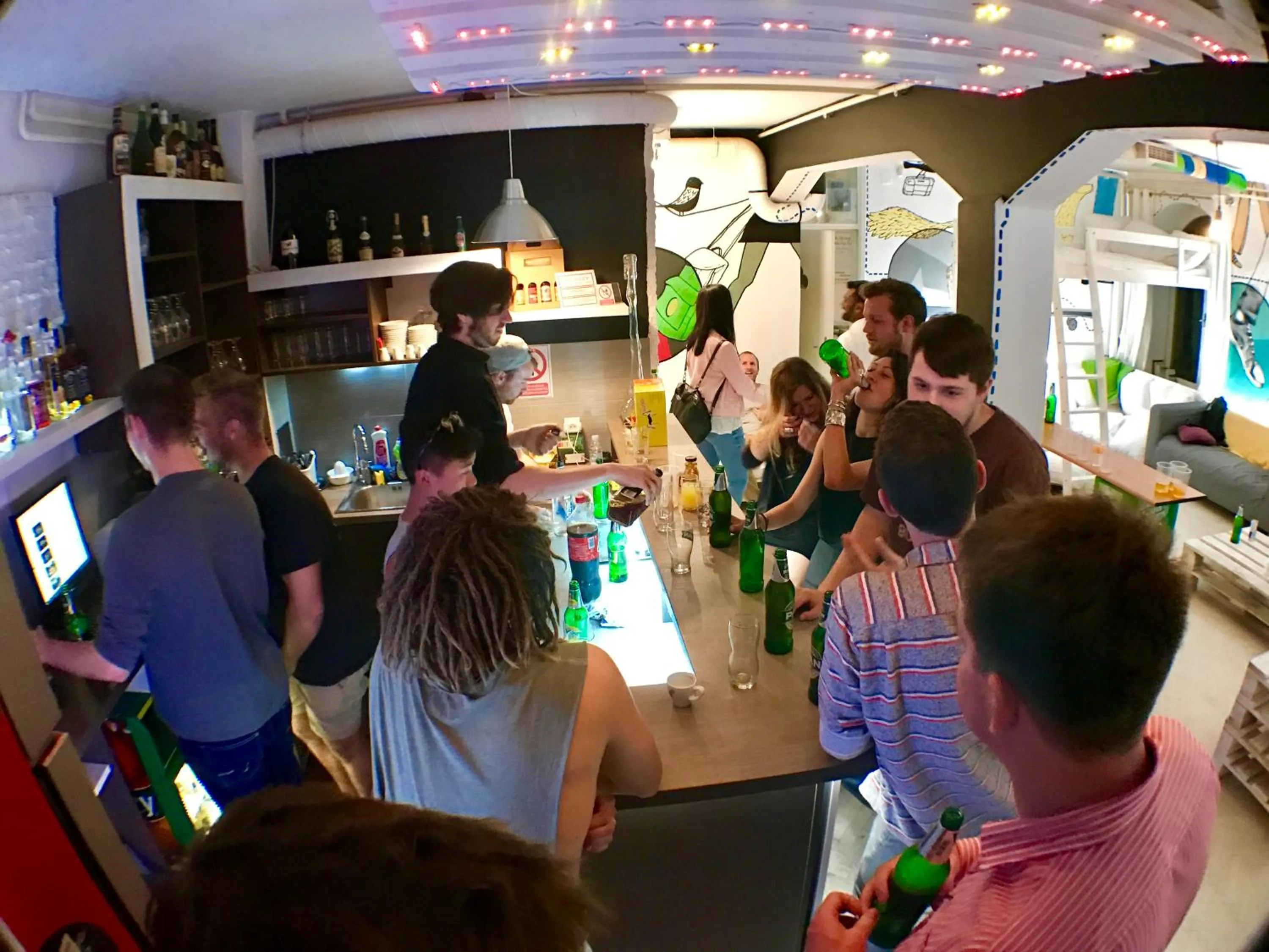 Lounge or bar in Whole Wide World Hostel