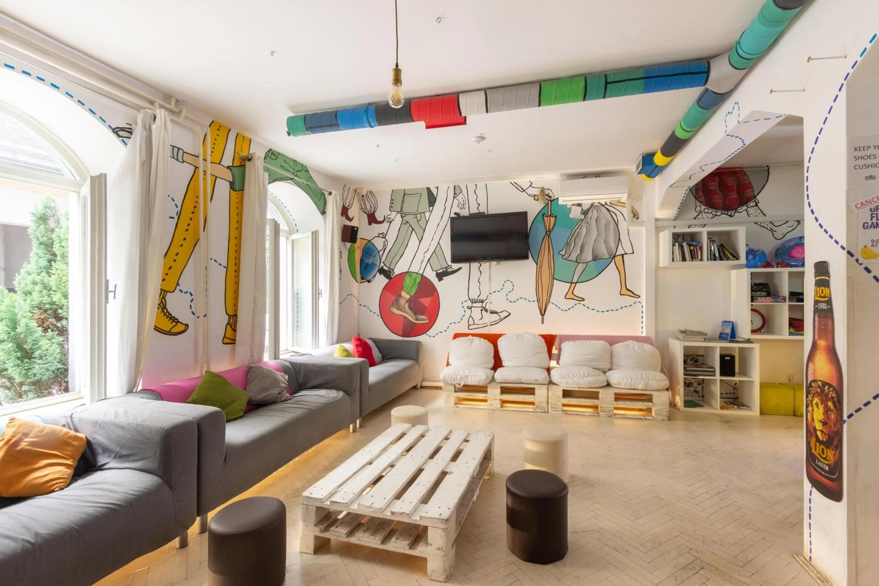 Lounge or bar in Whole Wide World Hostel