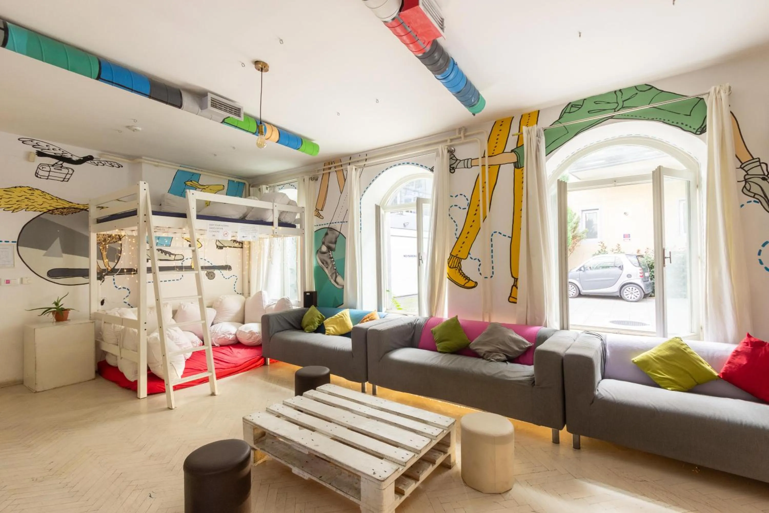 Lounge or bar in Whole Wide World Hostel