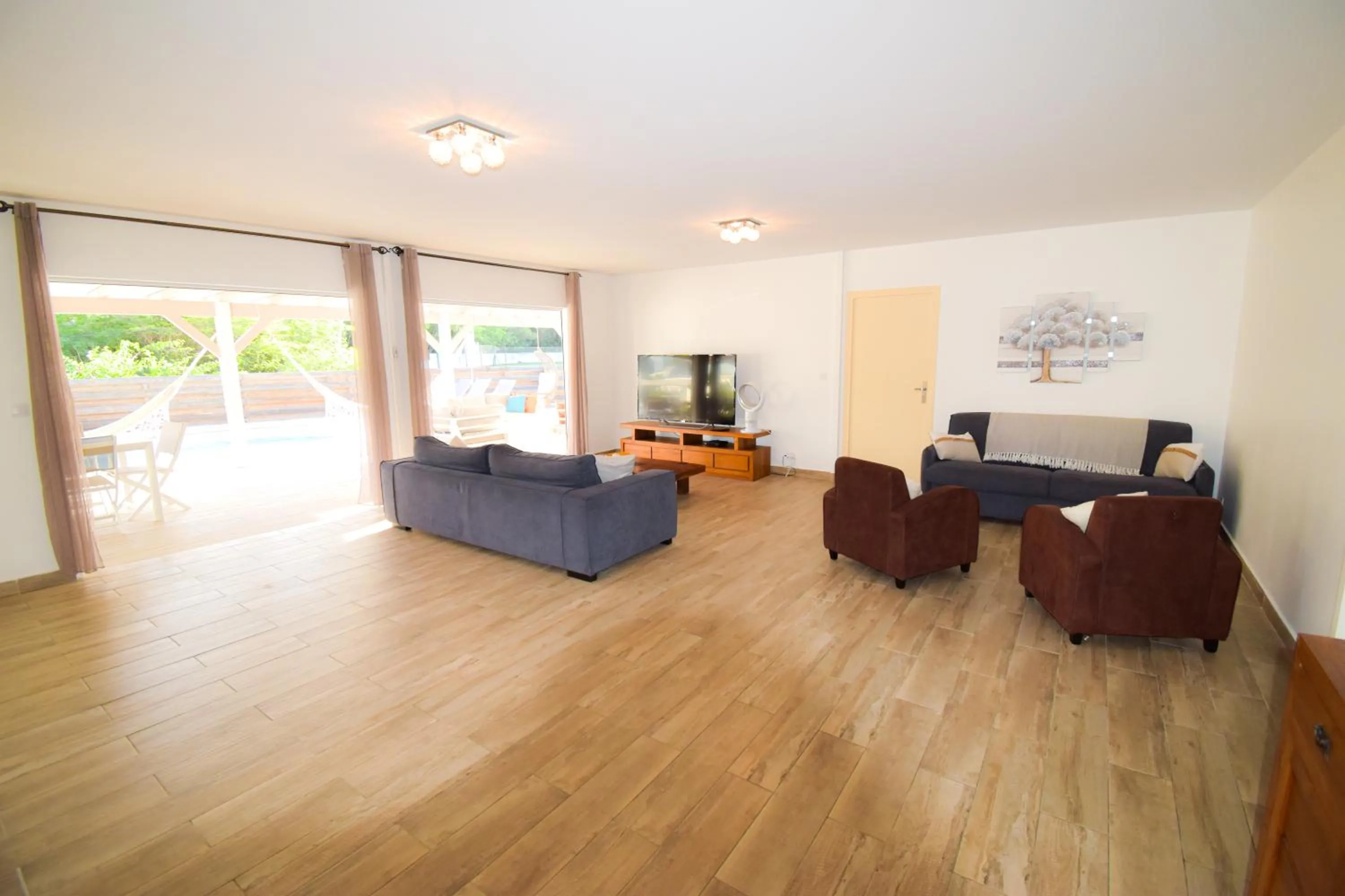 Living room in Villa Morene