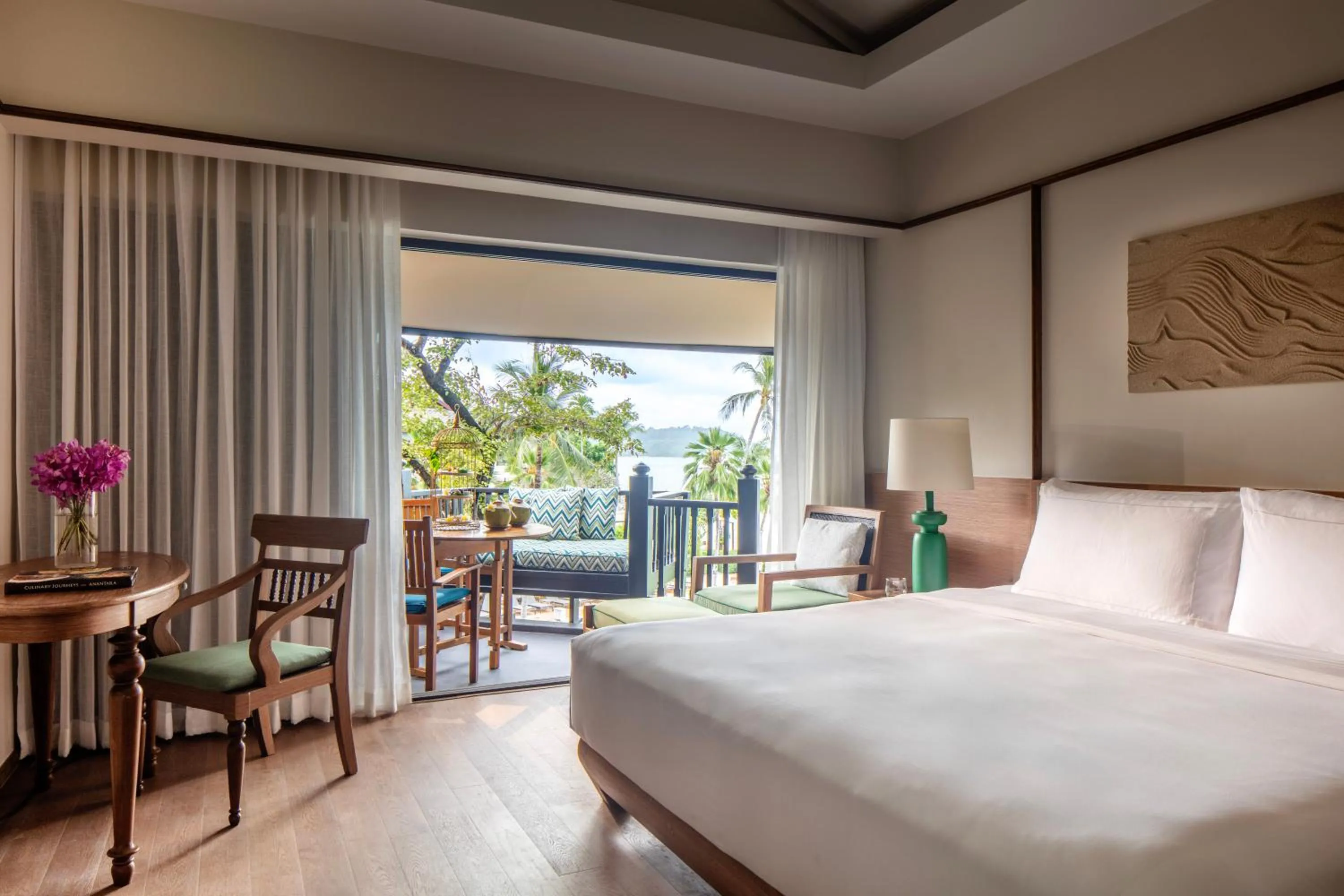 Bedroom, Bed in Anantara Bophut Koh Samui Resort