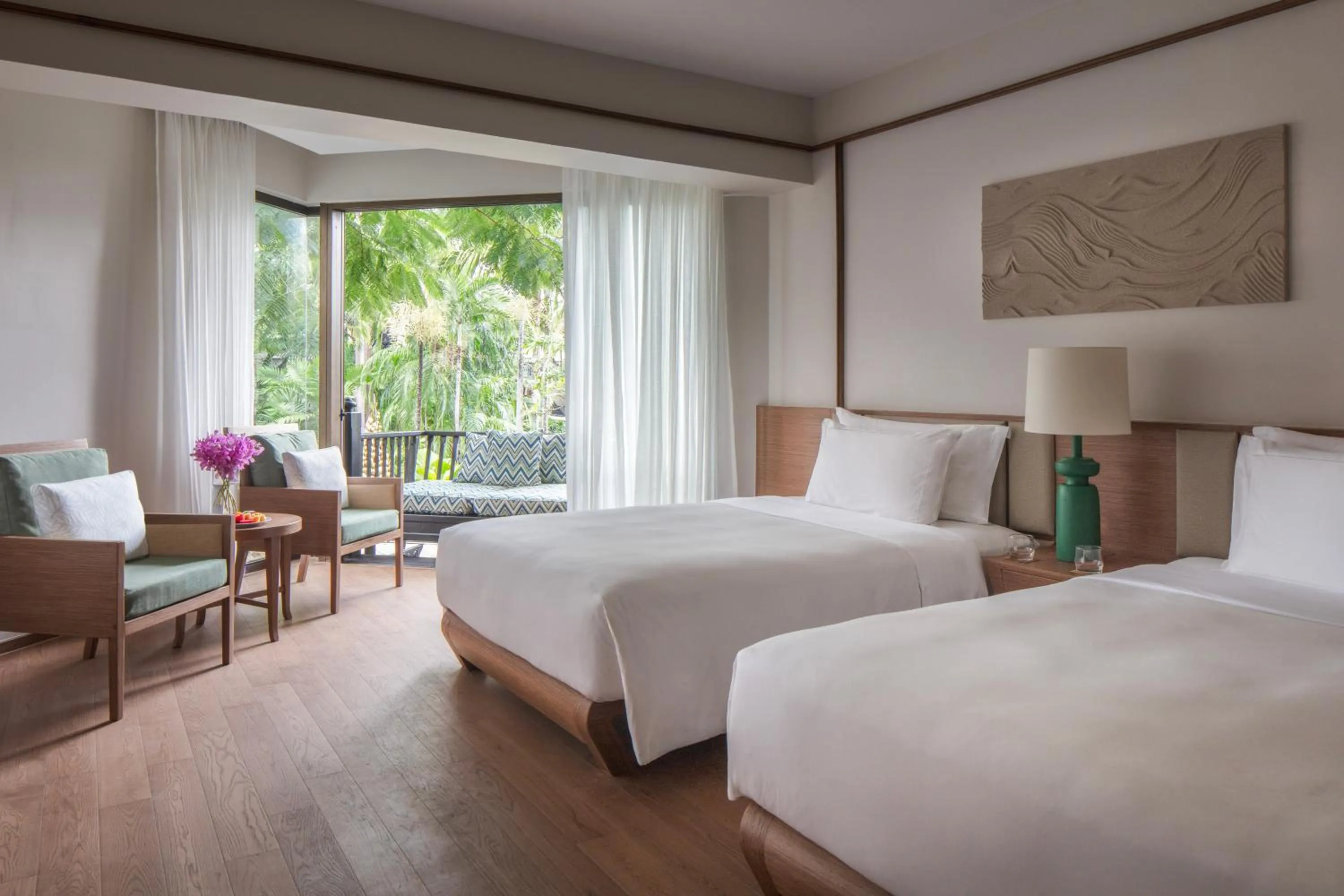 Bedroom, Bed in Anantara Bophut Koh Samui Resort