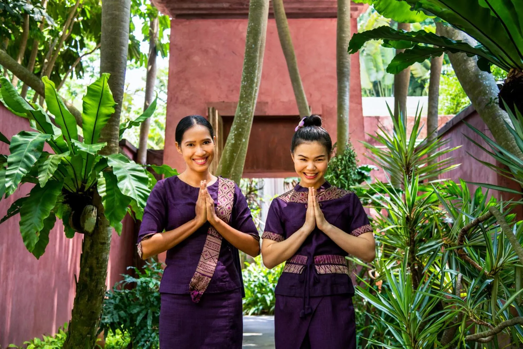 Staff in Anantara Bophut Koh Samui Resort