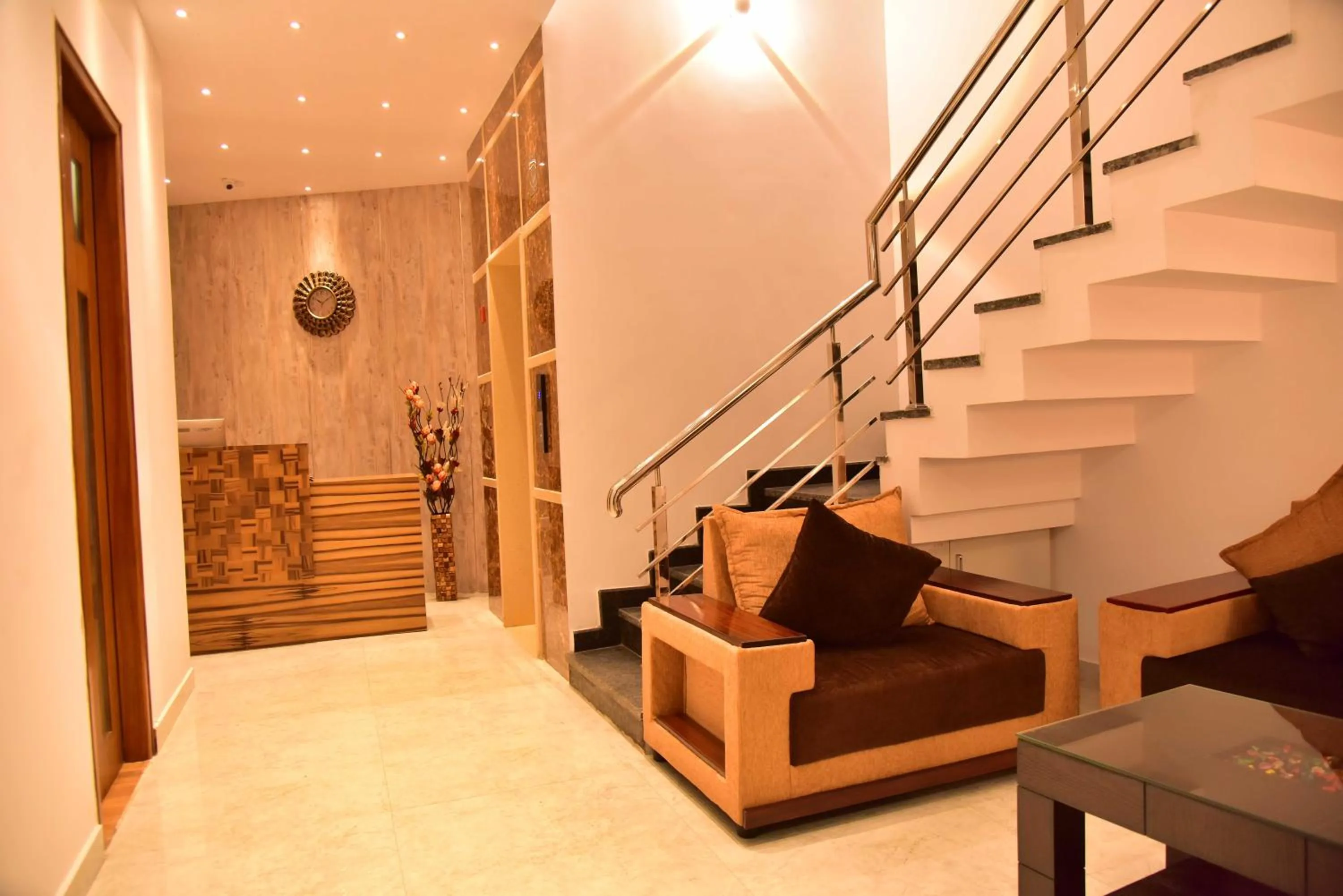 Living room in Le Oak Inn