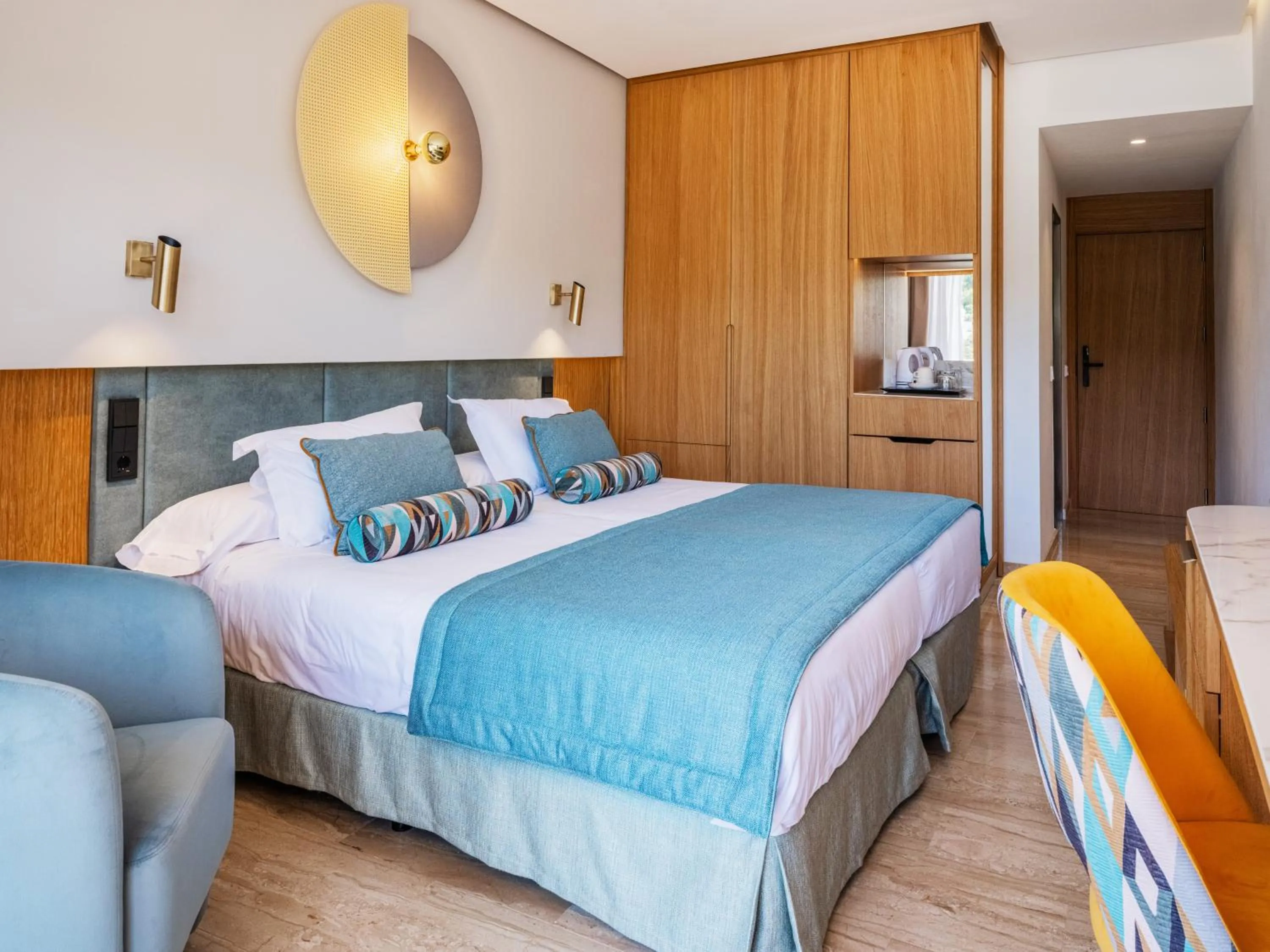 Bedroom, Bed in Grupotel Playa Camp de Mar - Adults Only