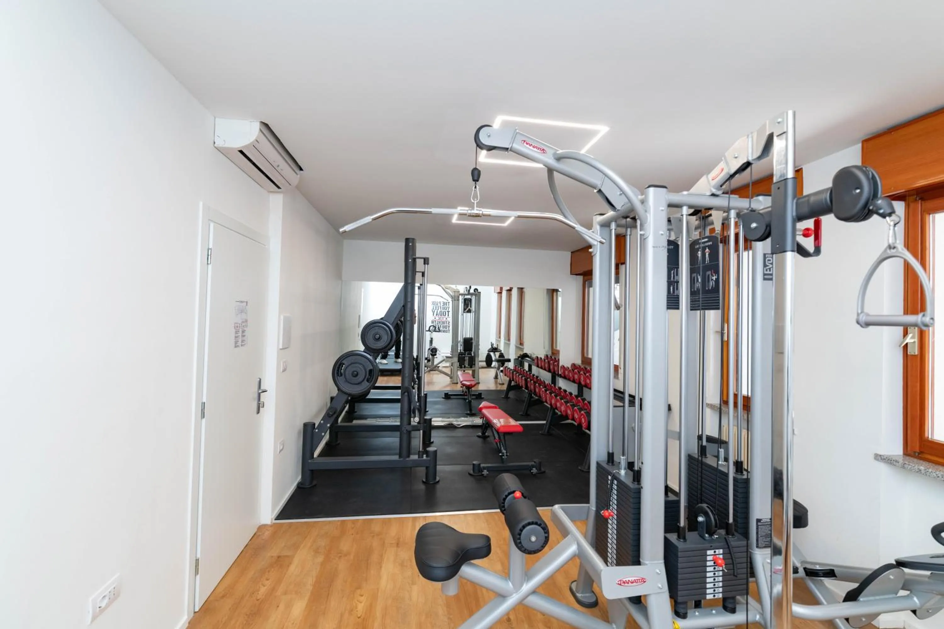 Fitness centre/facilities in Torbole Aparthotel