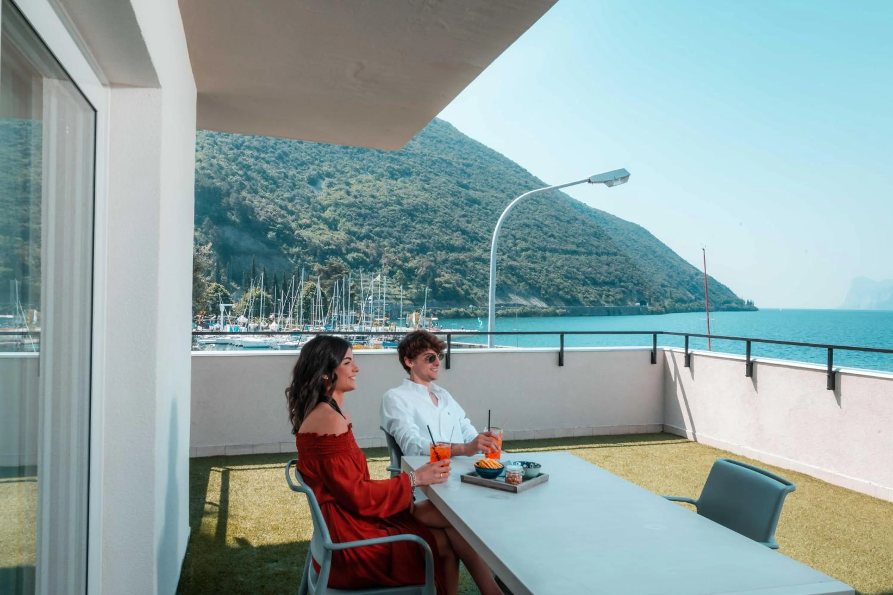 Balcony/Terrace in Torbole Aparthotel