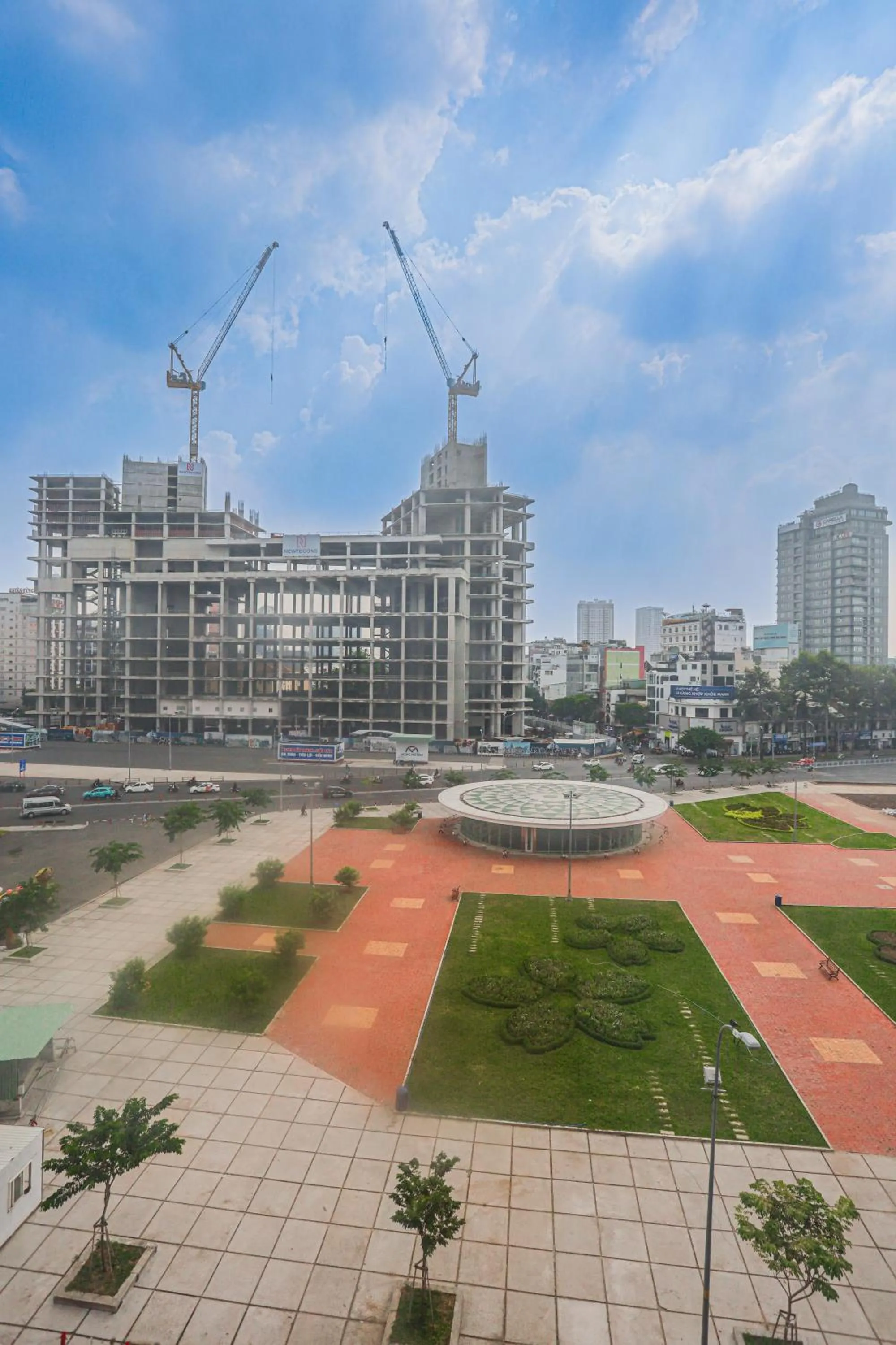 City view in Song Anh 3 Hotel