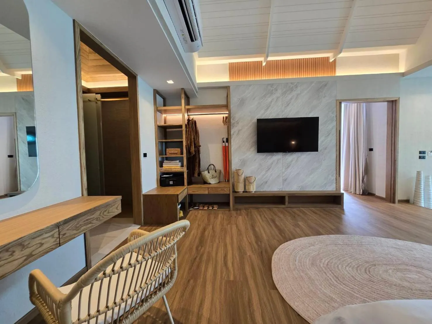 Living room in Cocohut Beach Resort Koh Phangan