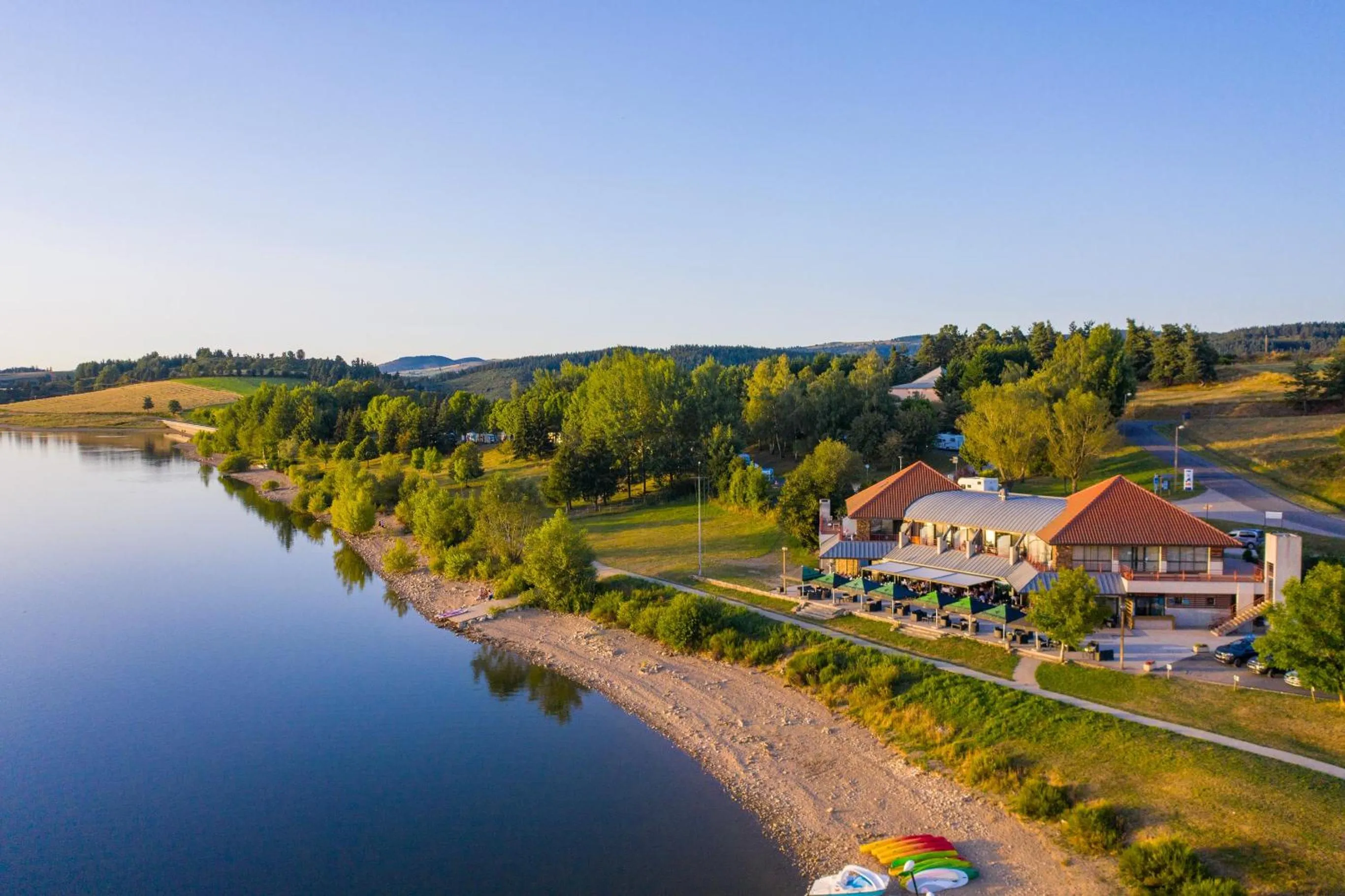 Bird's eye view in Les Lofts du Grand Lac de Lozère