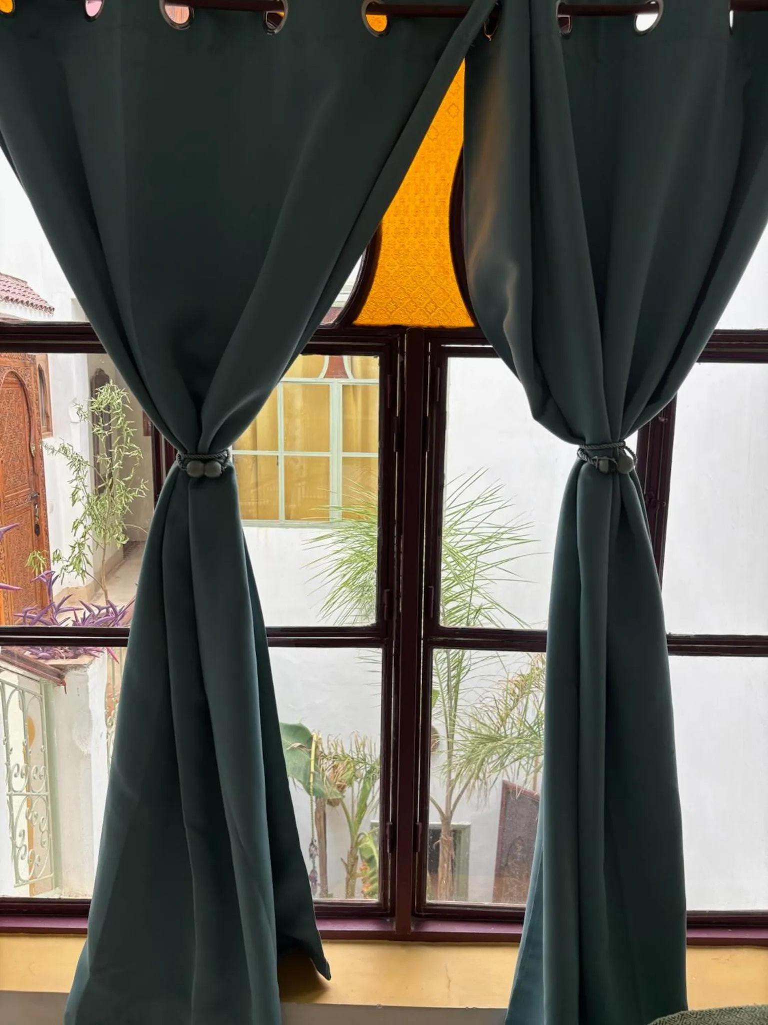 Inner courtyard view in Riad la Cigale