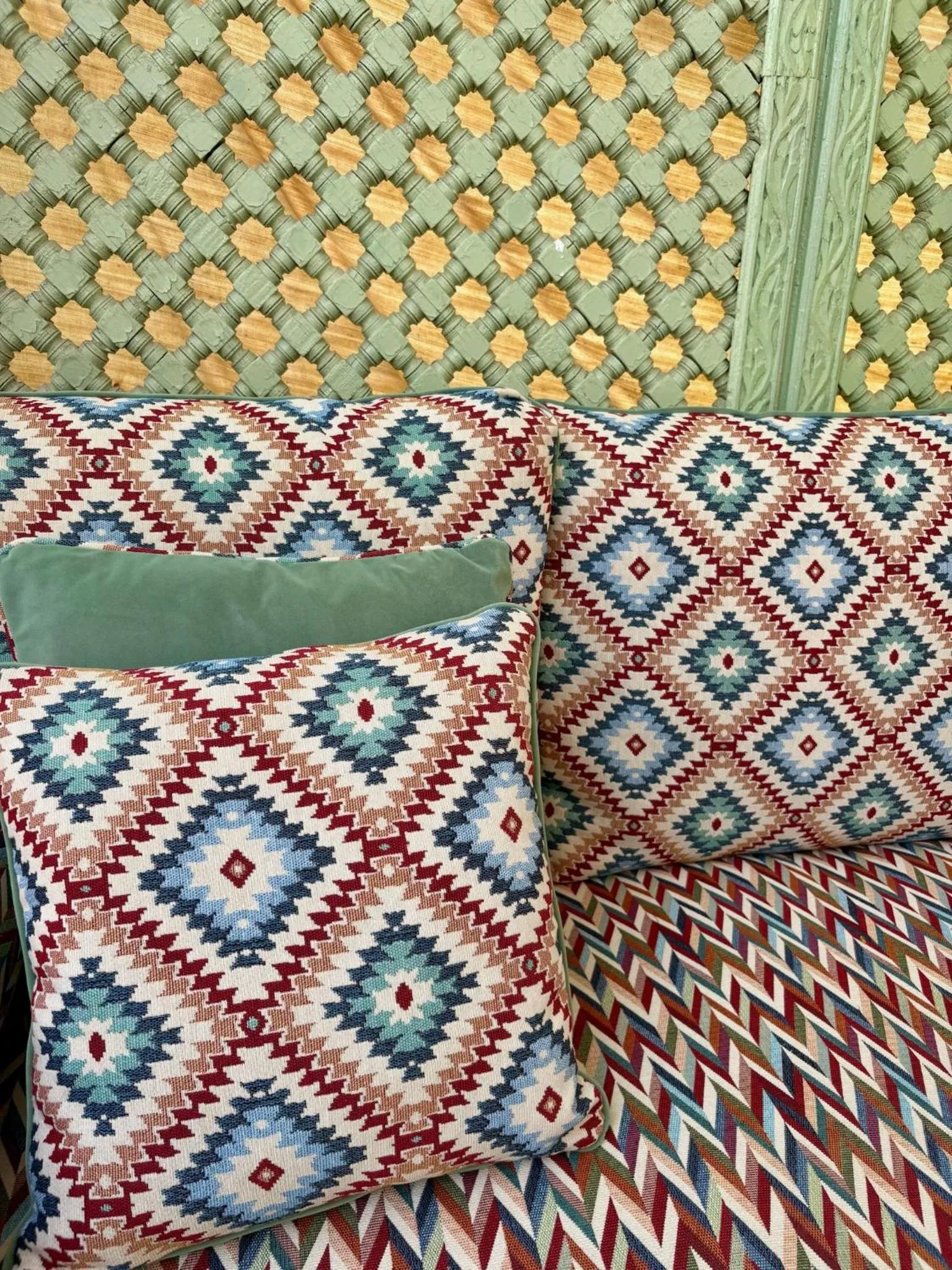 Decorative detail in Riad la Cigale