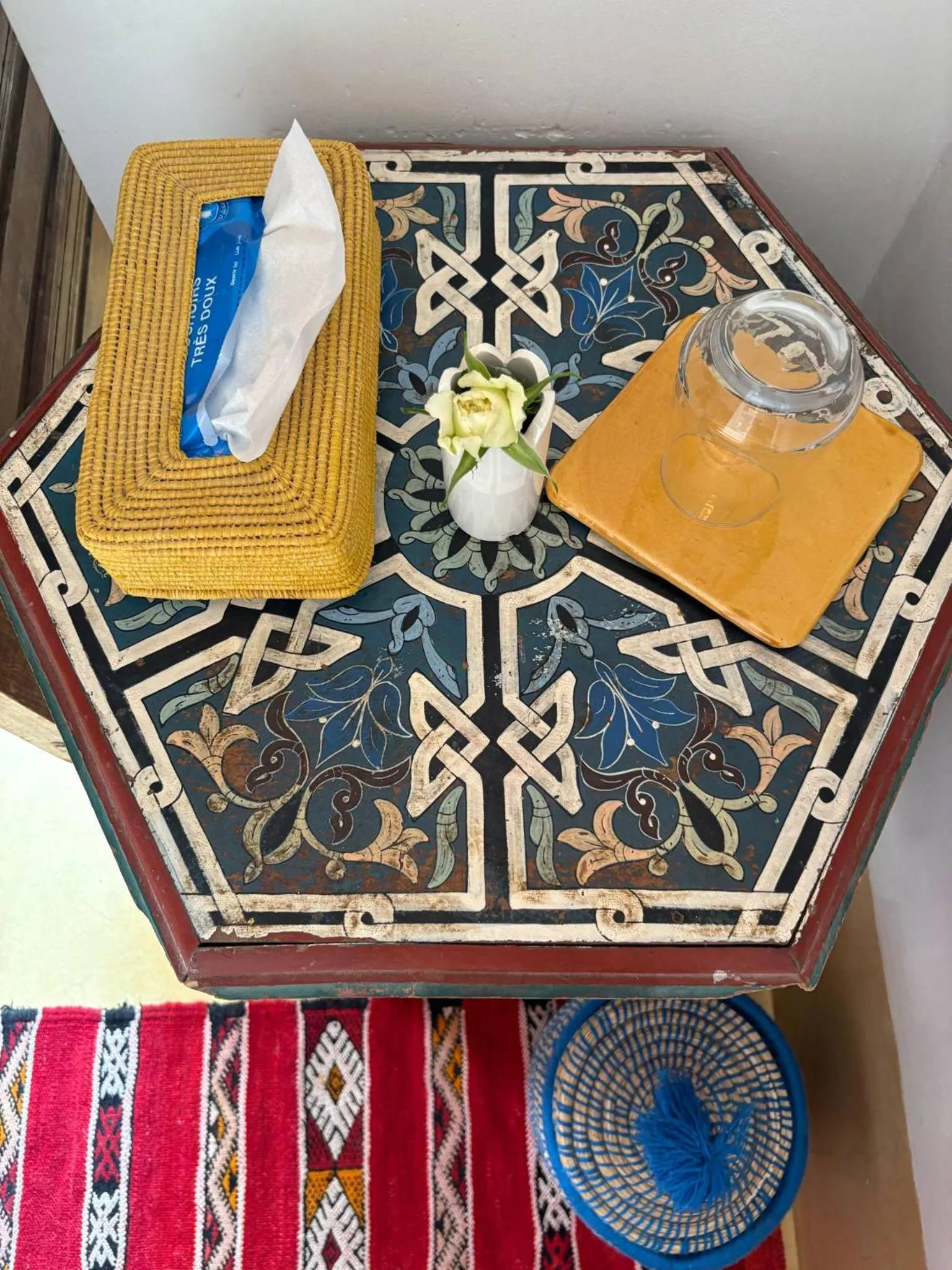 Decorative detail in Riad la Cigale