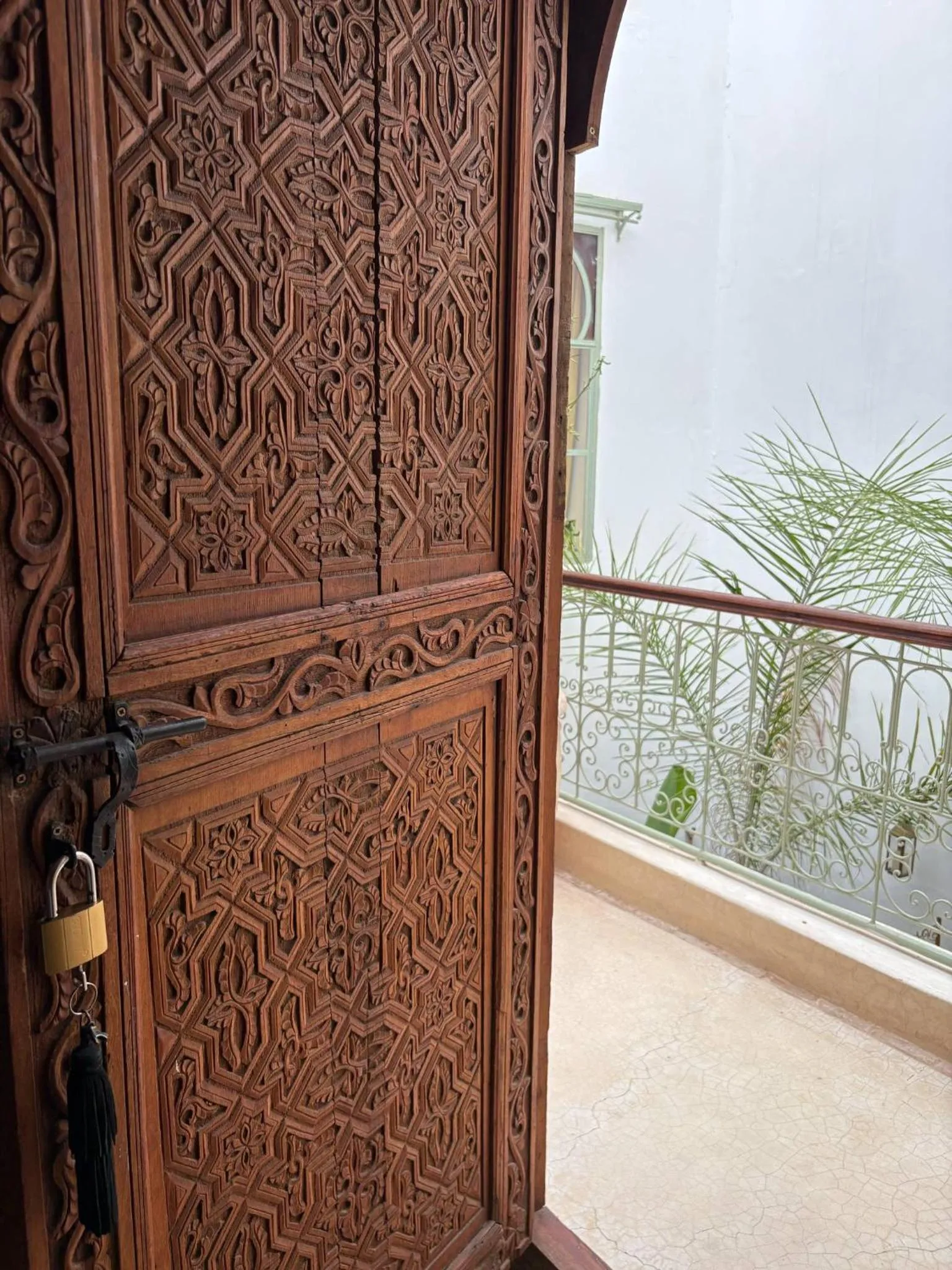 Balcony/Terrace in Riad la Cigale