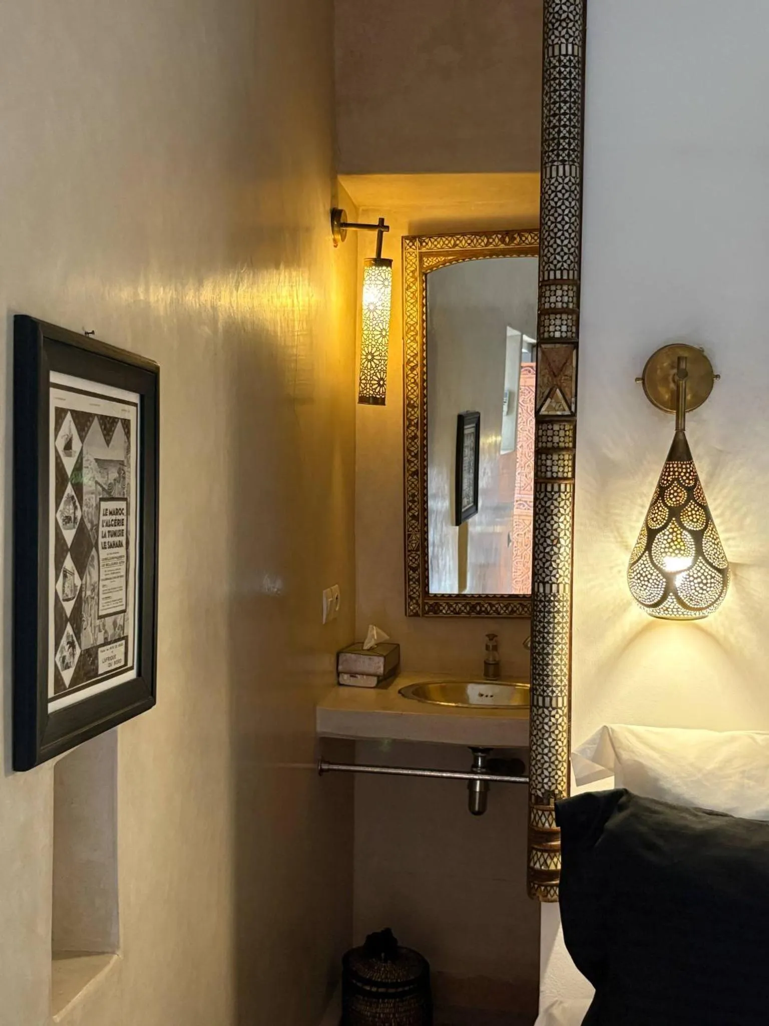 Bathroom in Riad la Cigale