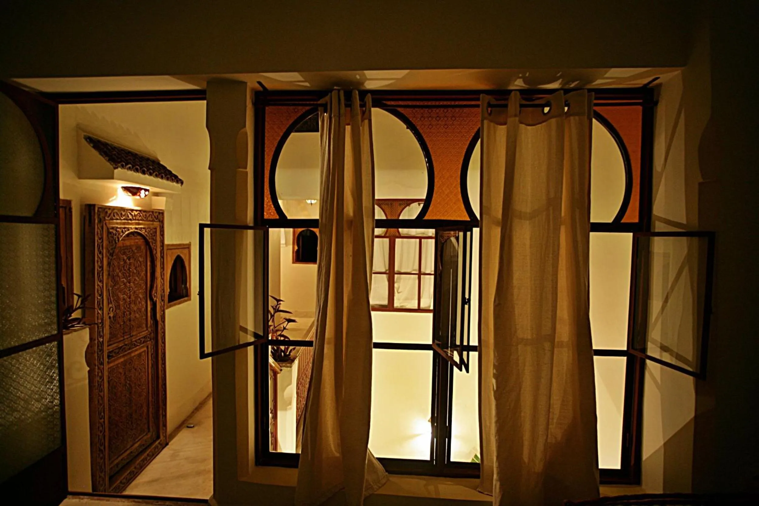 Decorative detail in Riad la Cigale