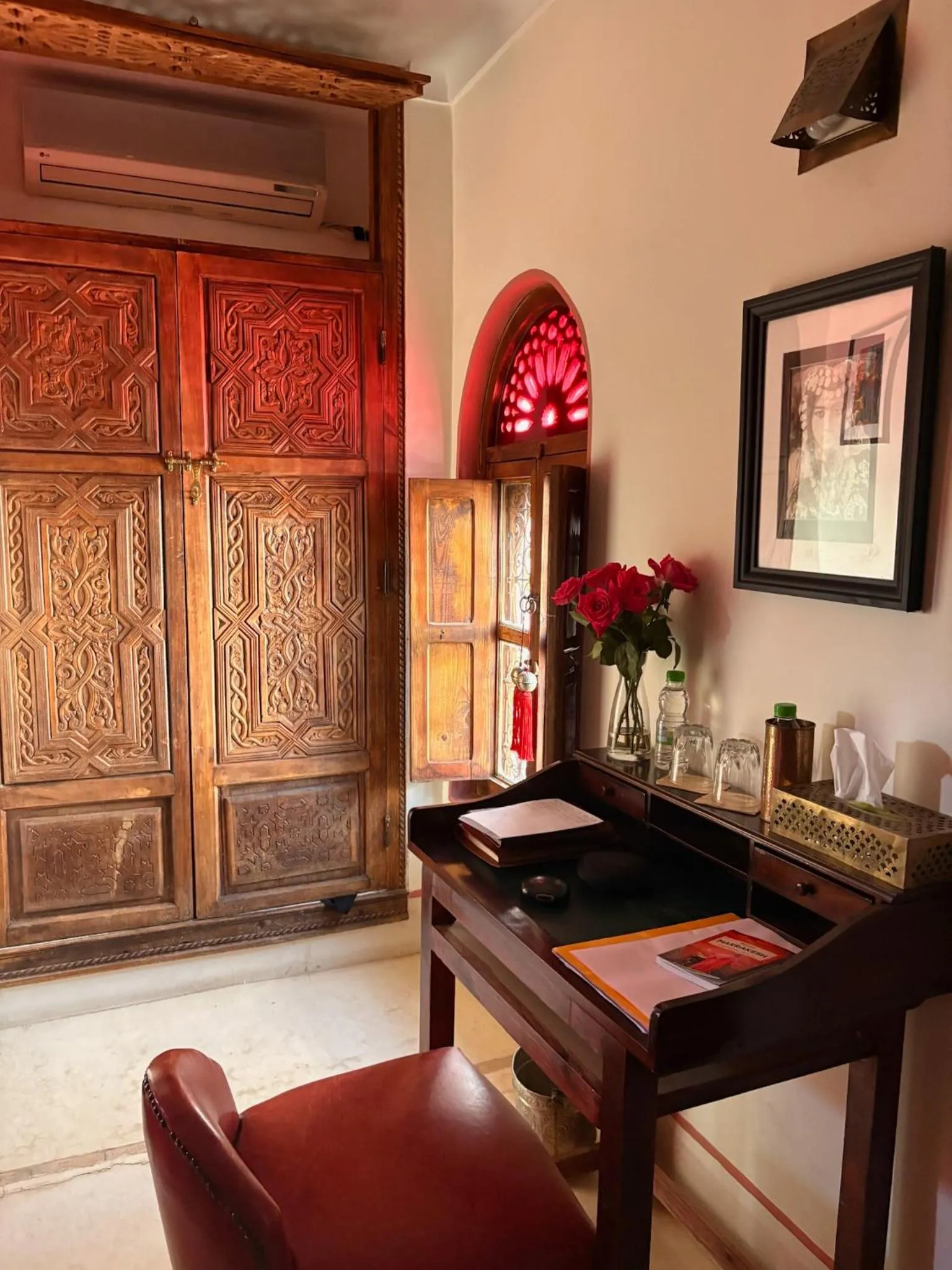 Seating area in Riad la Cigale