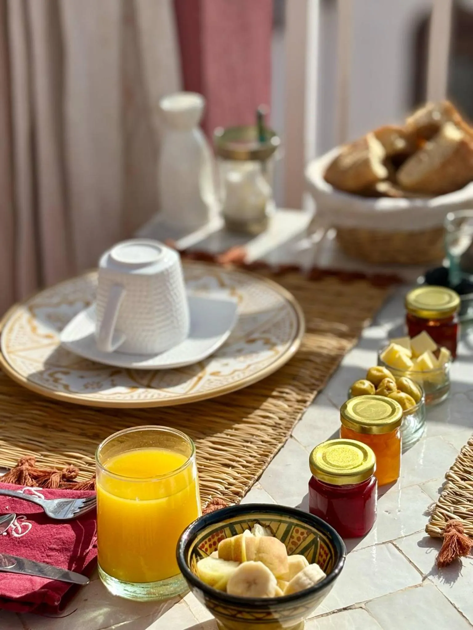 Breakfast in Riad la Cigale