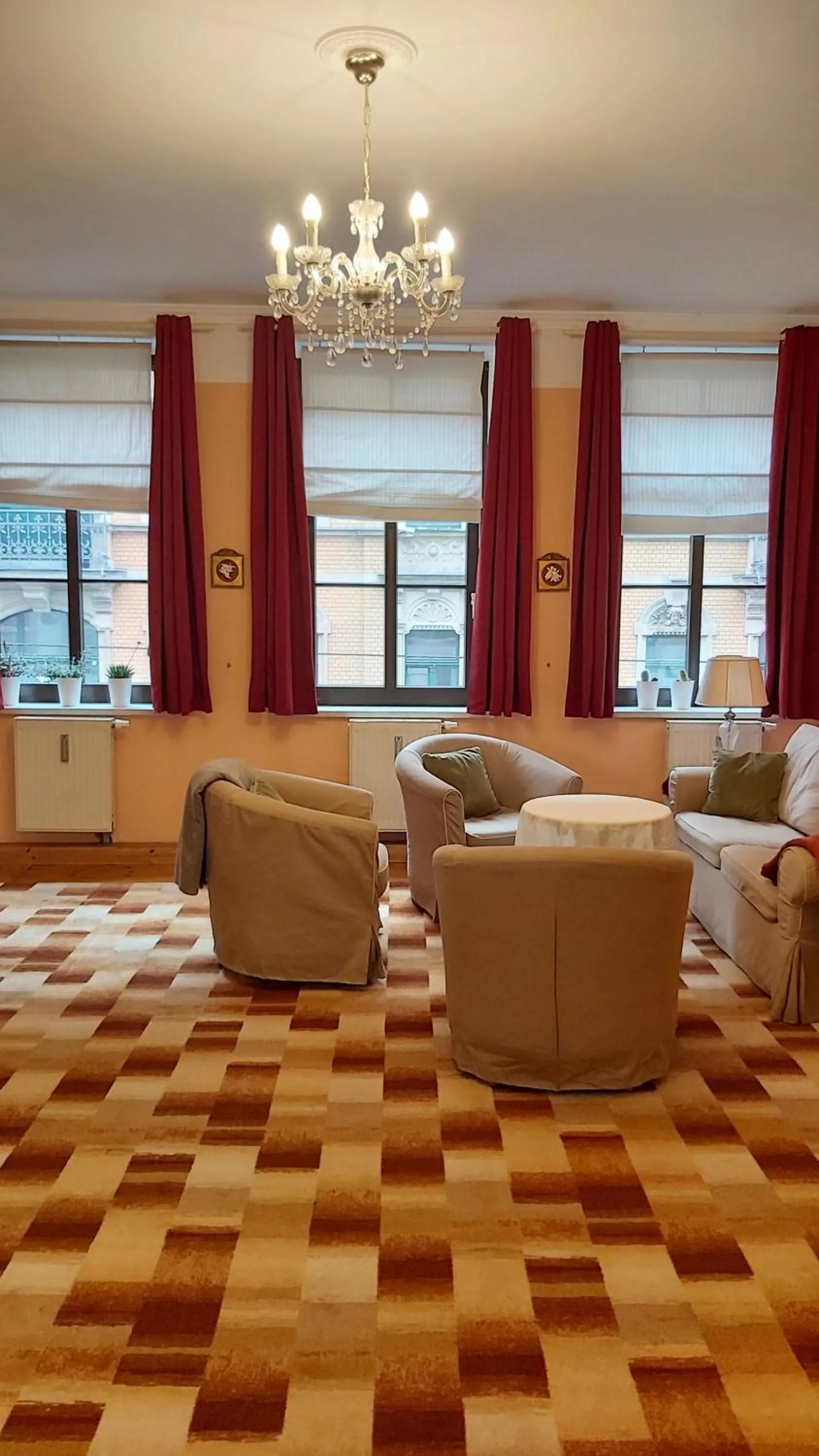 View (from property/room) in City-Ferienwohnungen-Dresden - zentral gelegen im Haus Louisenstrasse 11 - Dresden-Neustadt