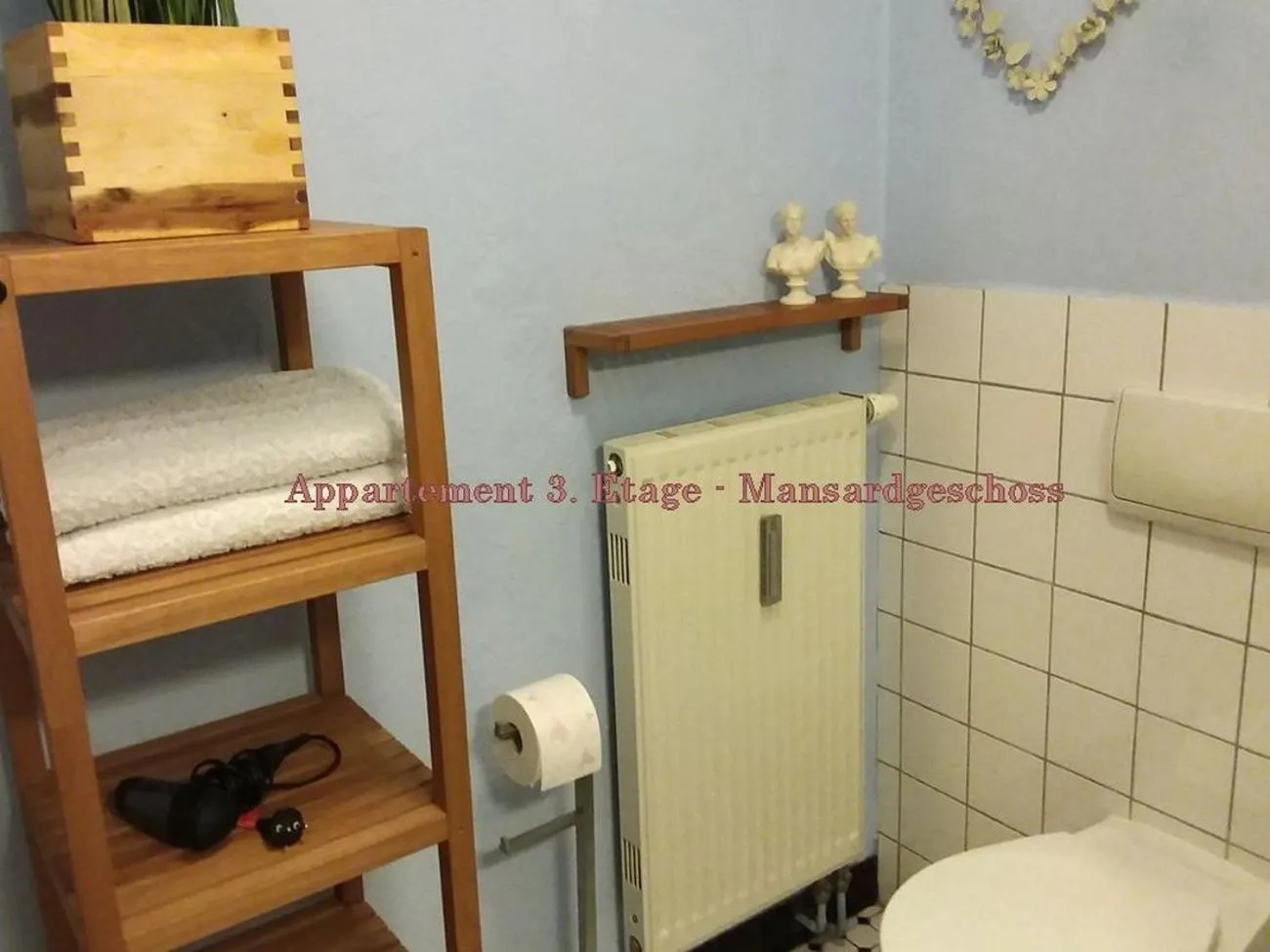Toilet in City-Ferienwohnungen-Dresden - zentral gelegen im Haus Louisenstrasse 11 - Dresden-Neustadt