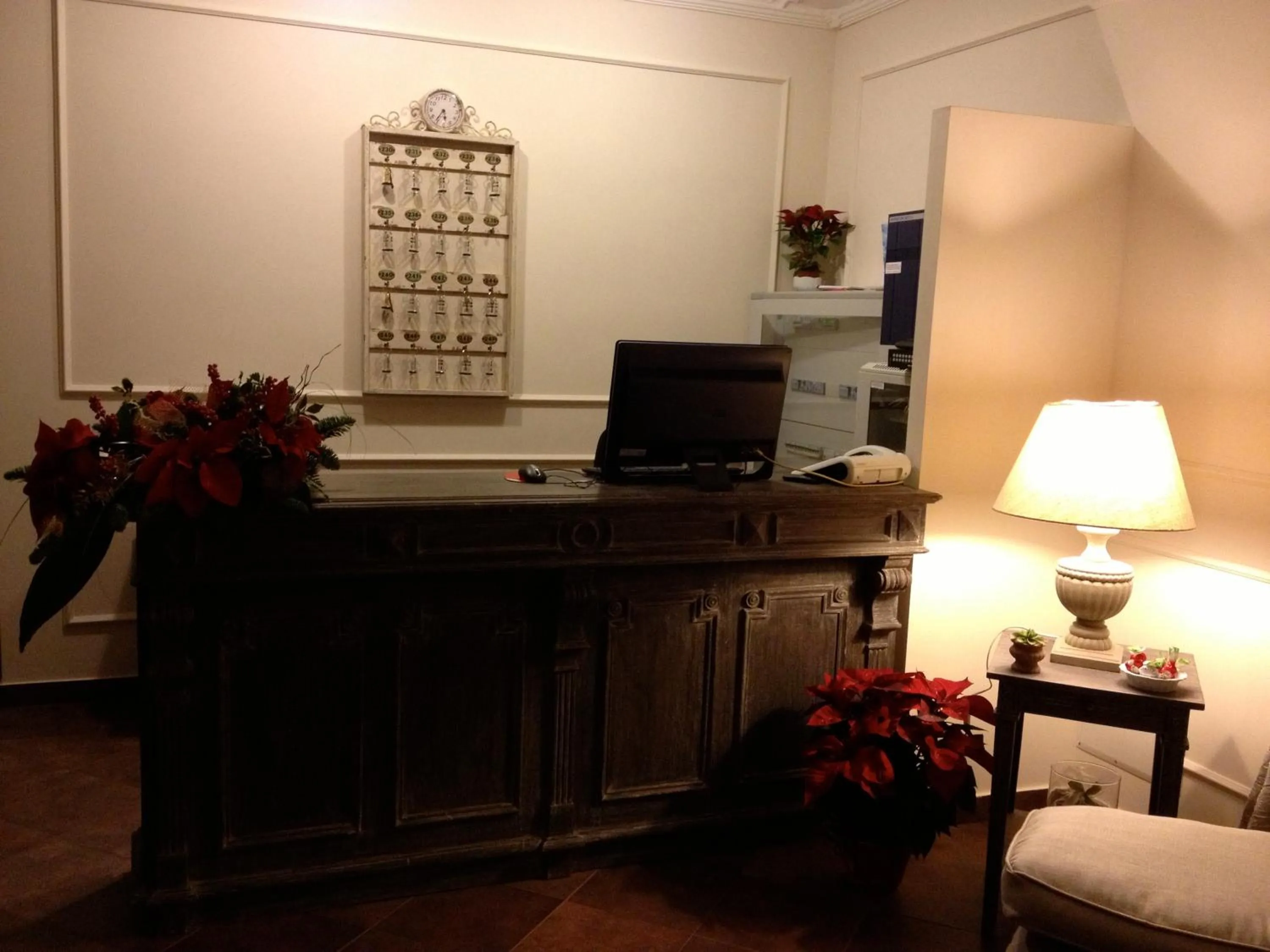 Lobby or reception in Hotel Villa Calandrino