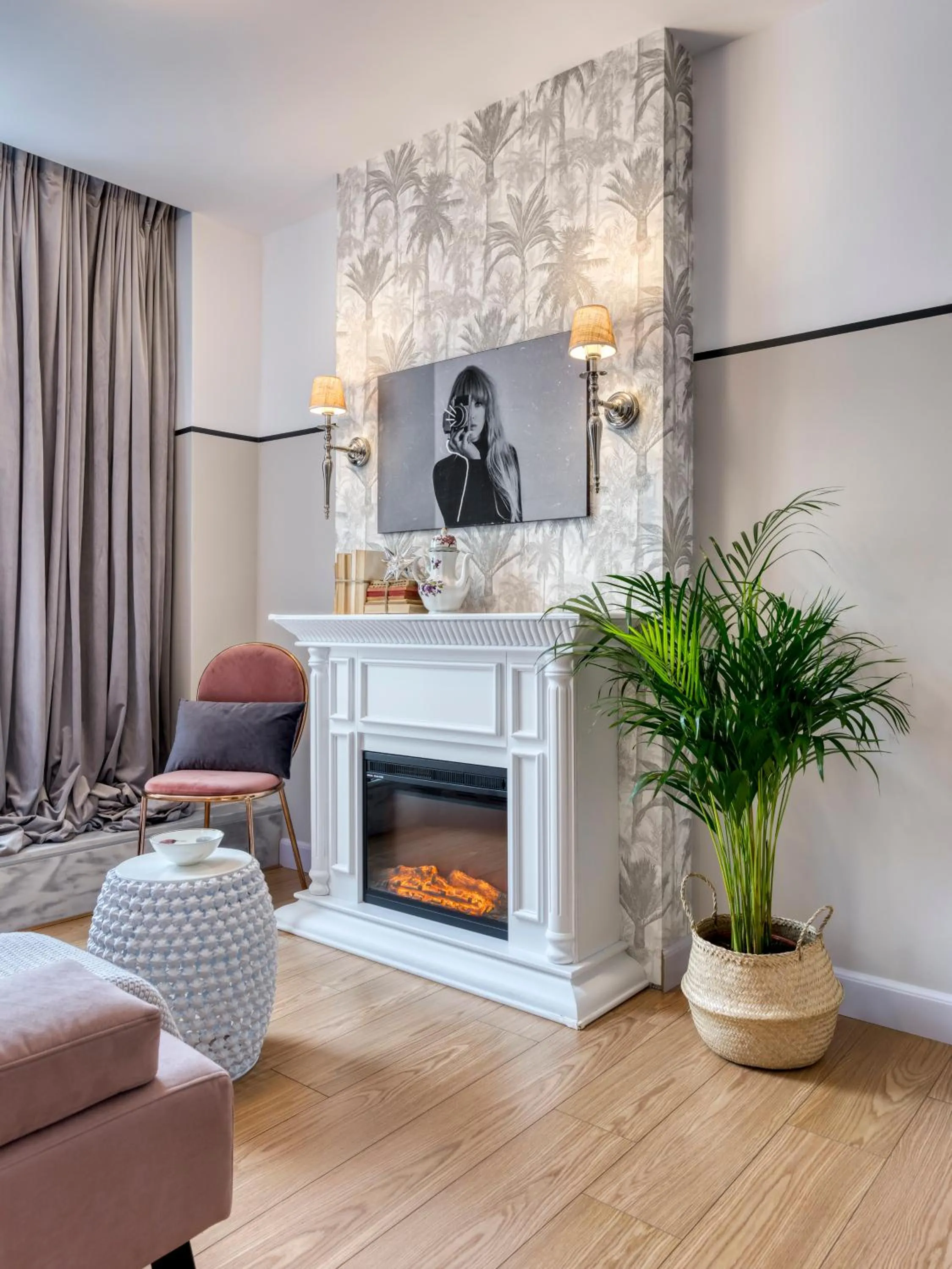 Living room in The Pinnacle Athens