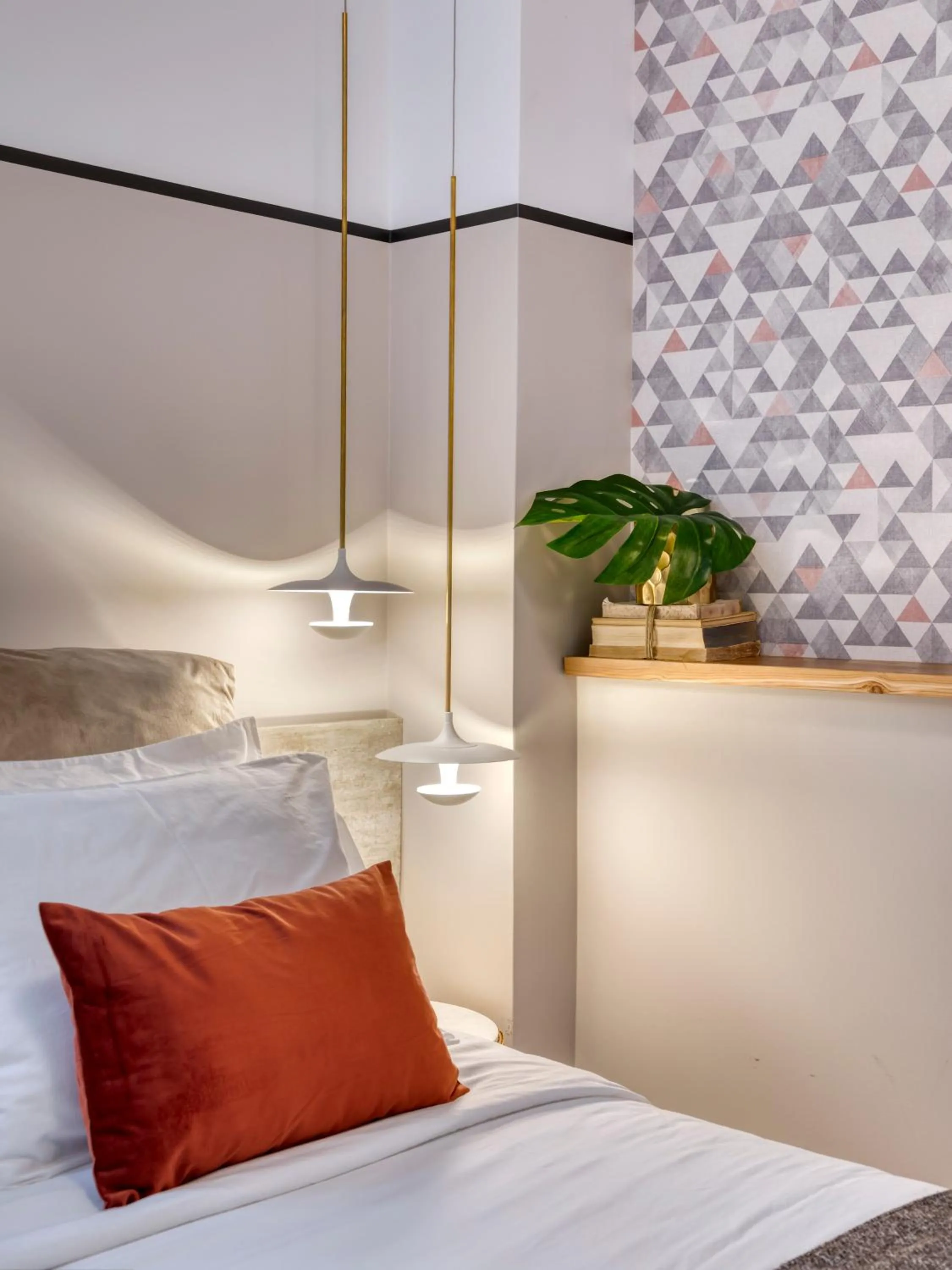 Decorative detail, Bed in The Pinnacle Athens