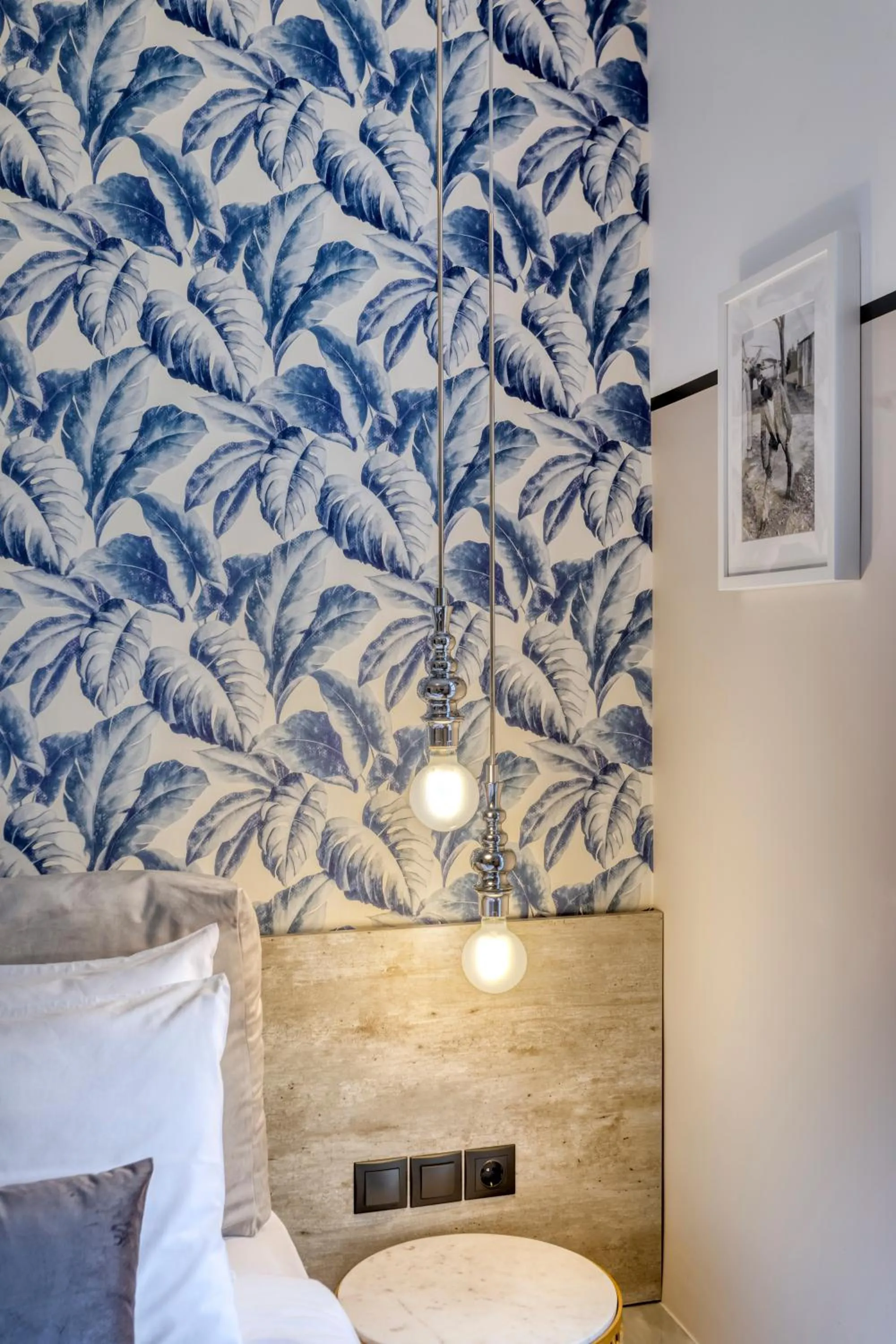 Decorative detail, Bed in The Pinnacle Athens