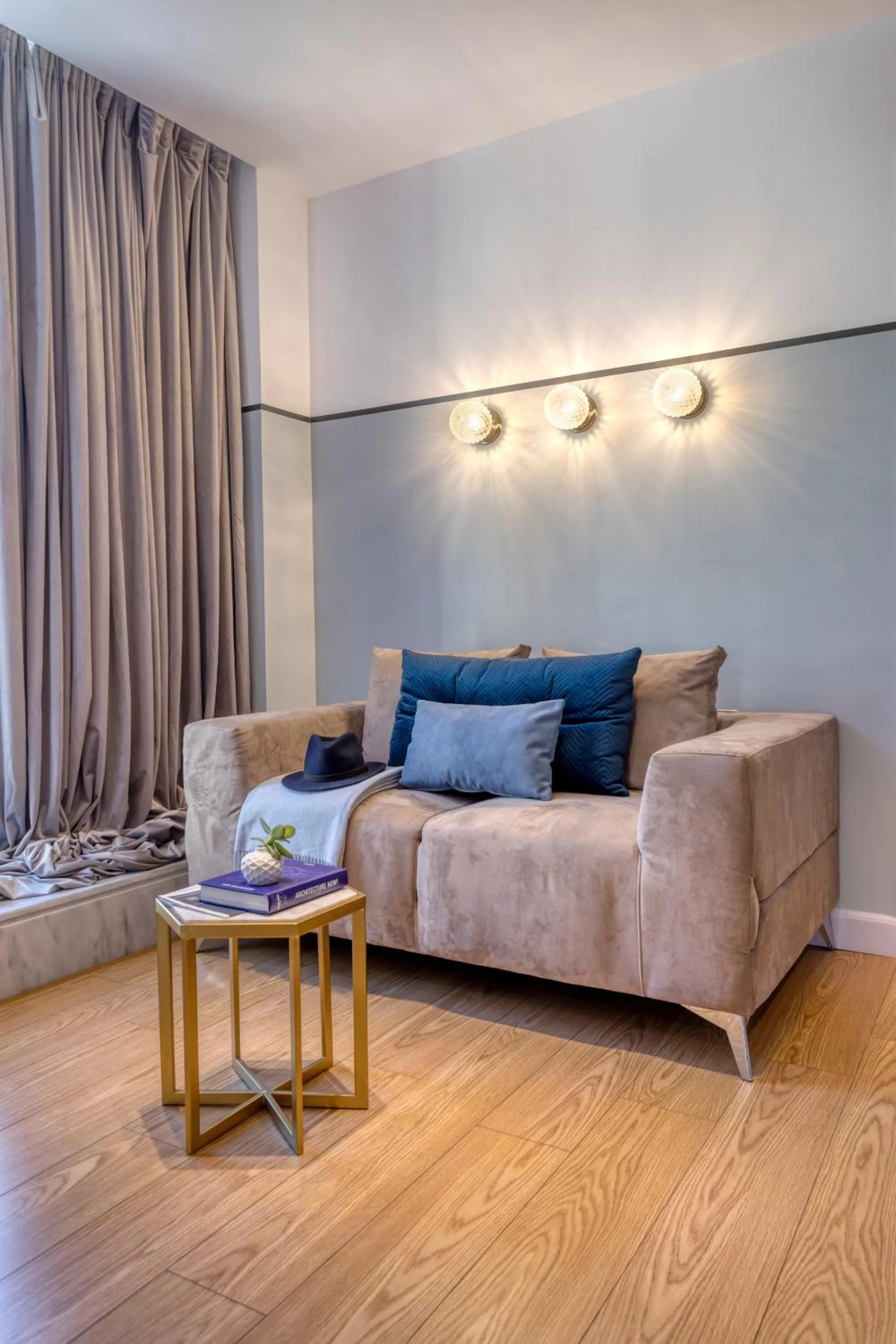 Living room in The Pinnacle Athens