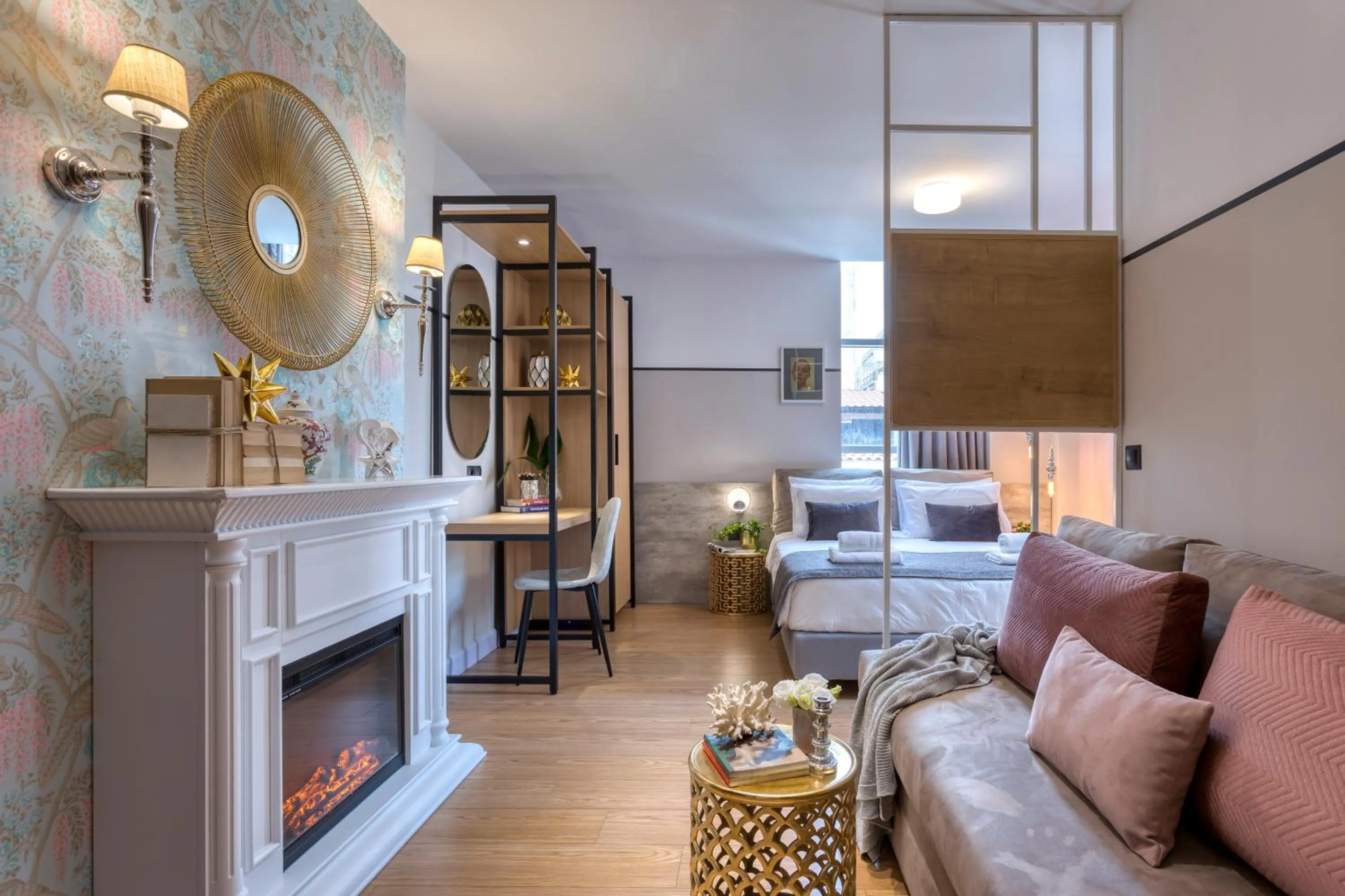 Living room in The Pinnacle Athens