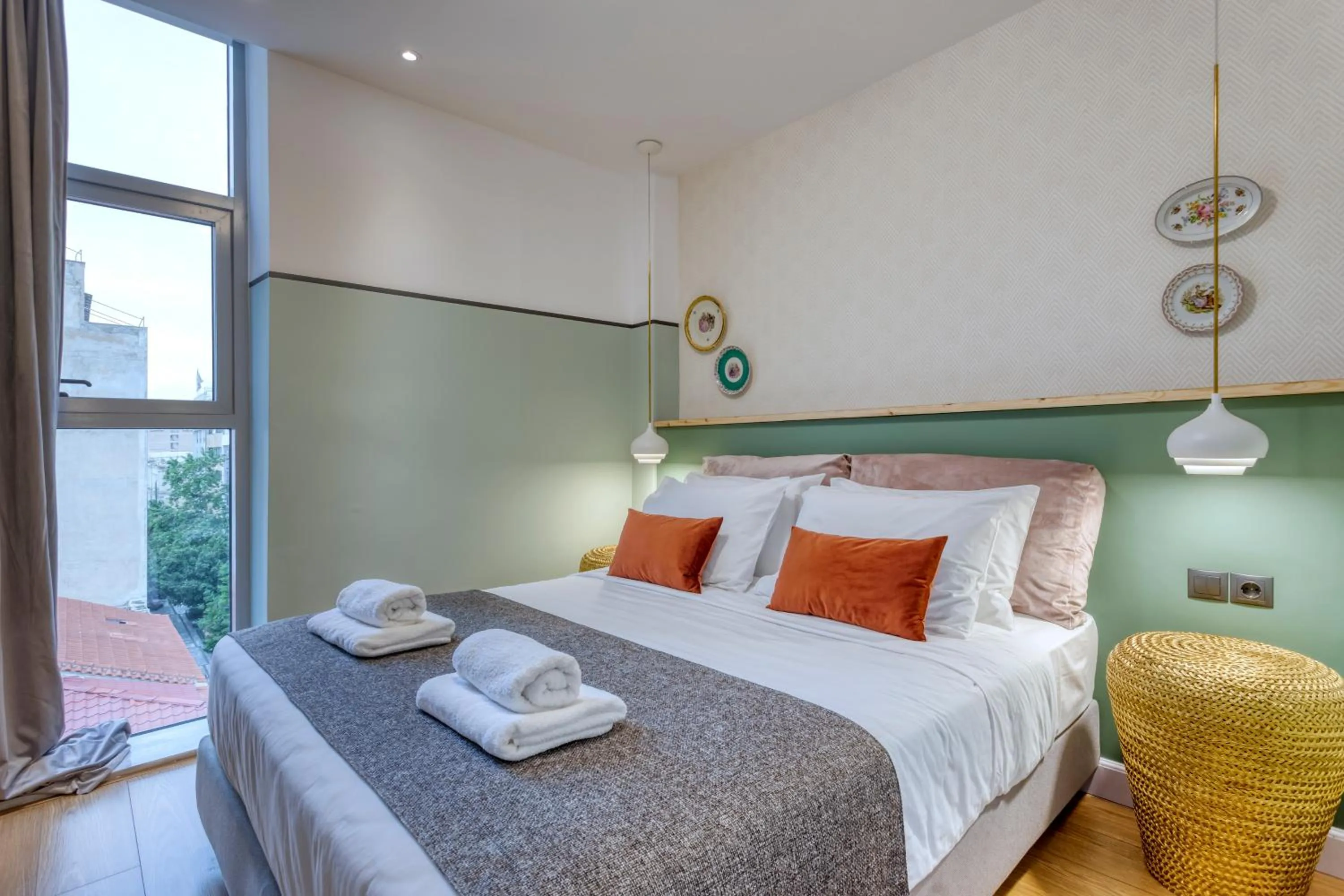 Bed in The Pinnacle Athens