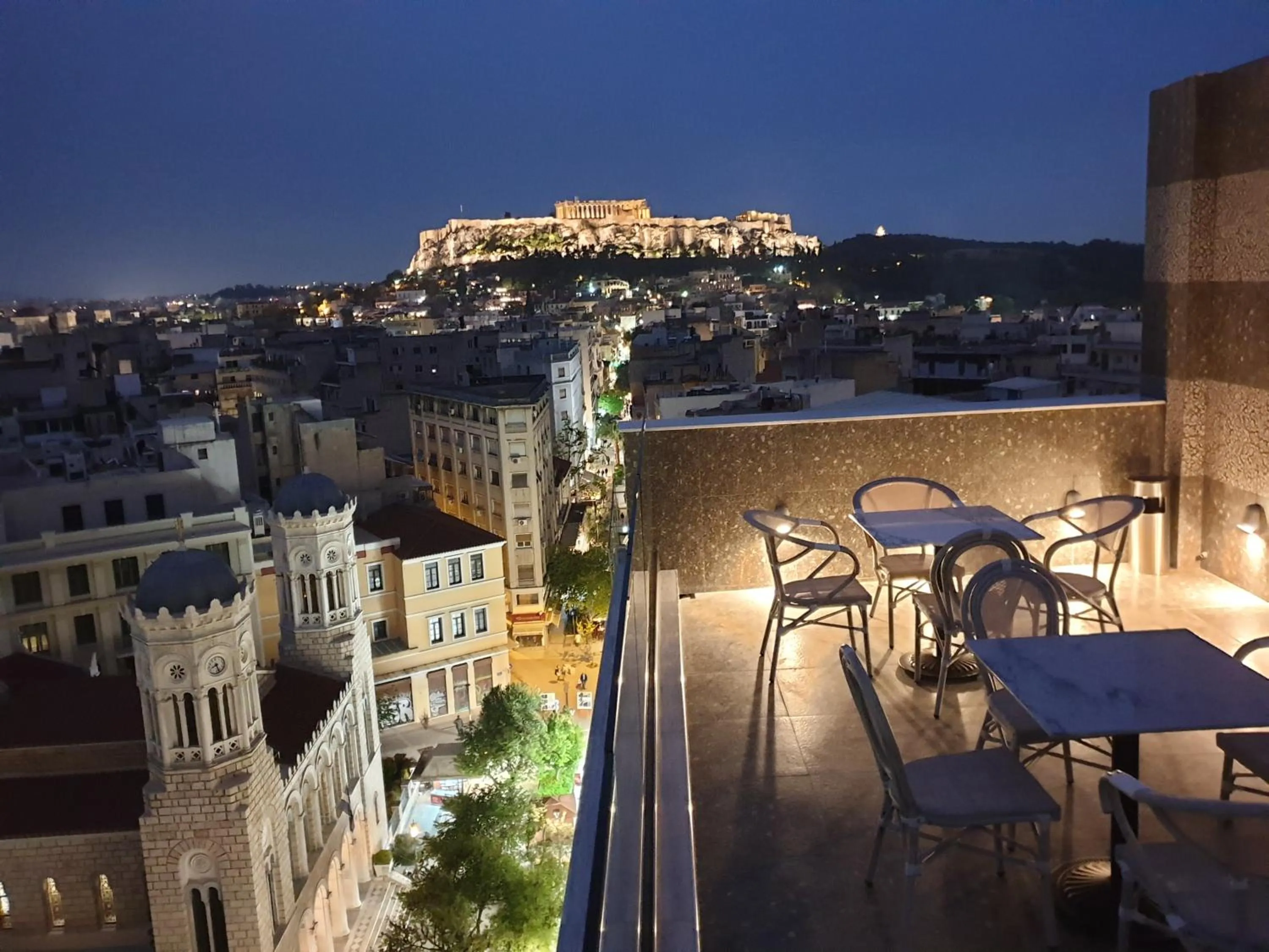 City view in The Pinnacle Athens