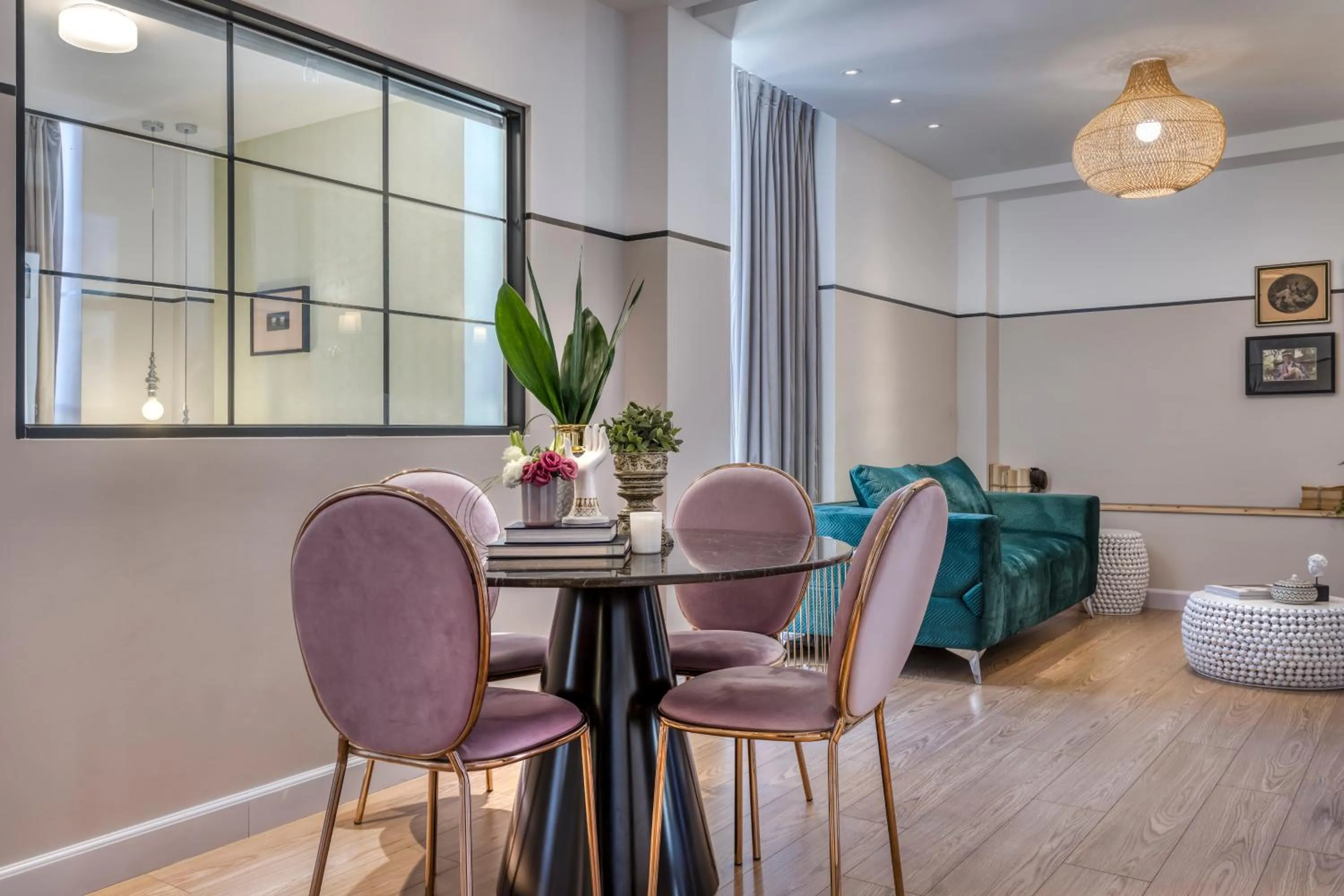 Living room in The Pinnacle Athens