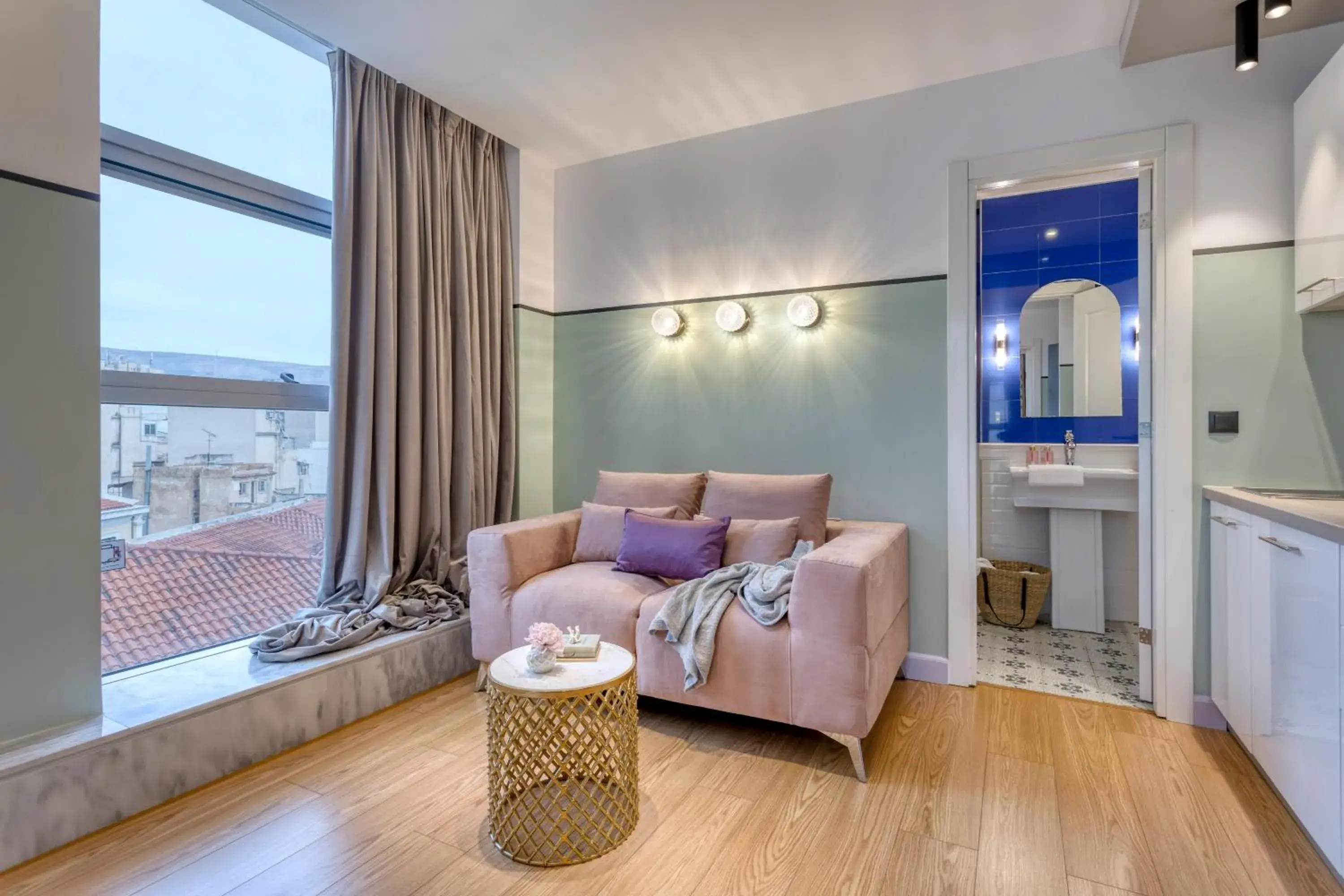 Living room in The Pinnacle Athens Living room in The Pinnacle Athens