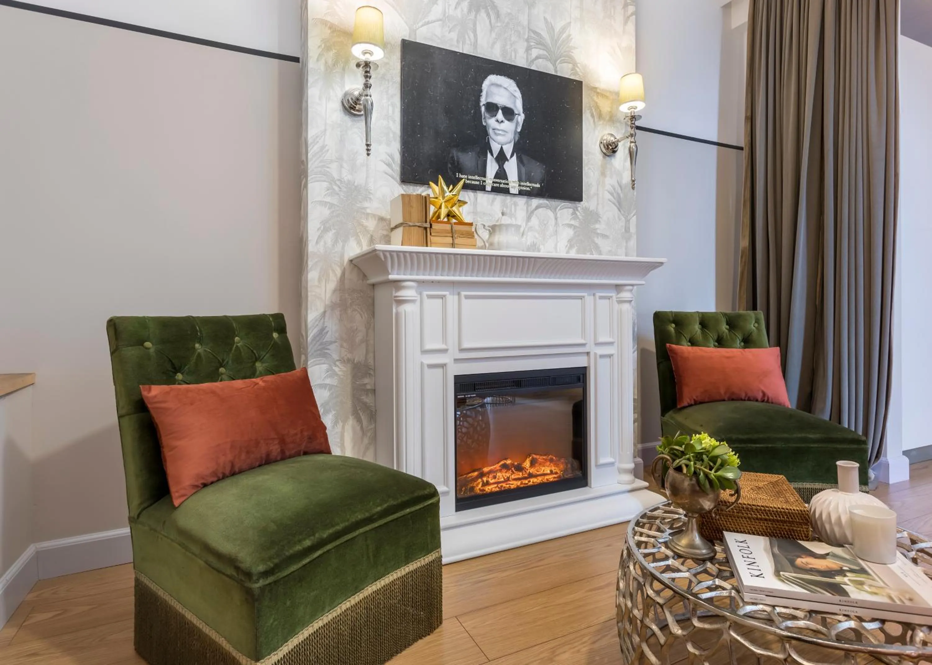 Living room in The Pinnacle Athens