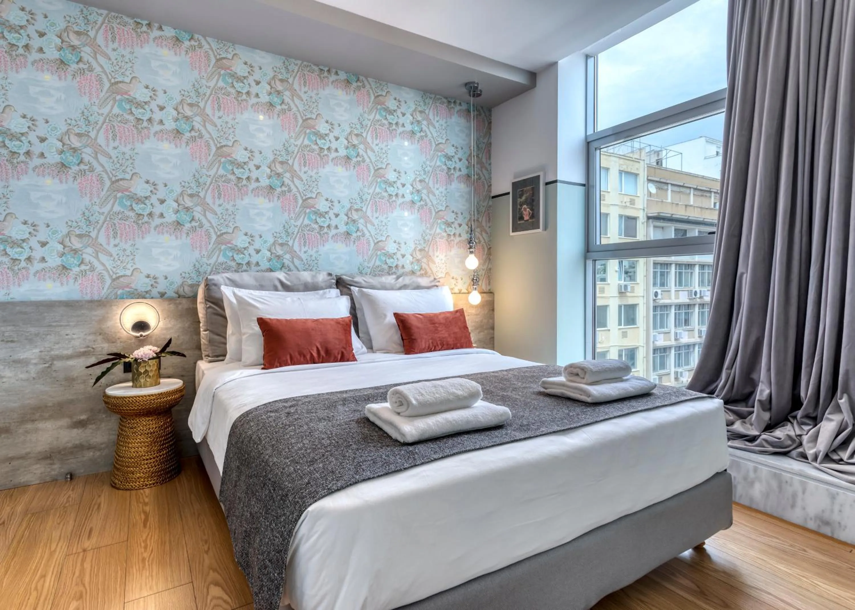 Bed in The Pinnacle Athens