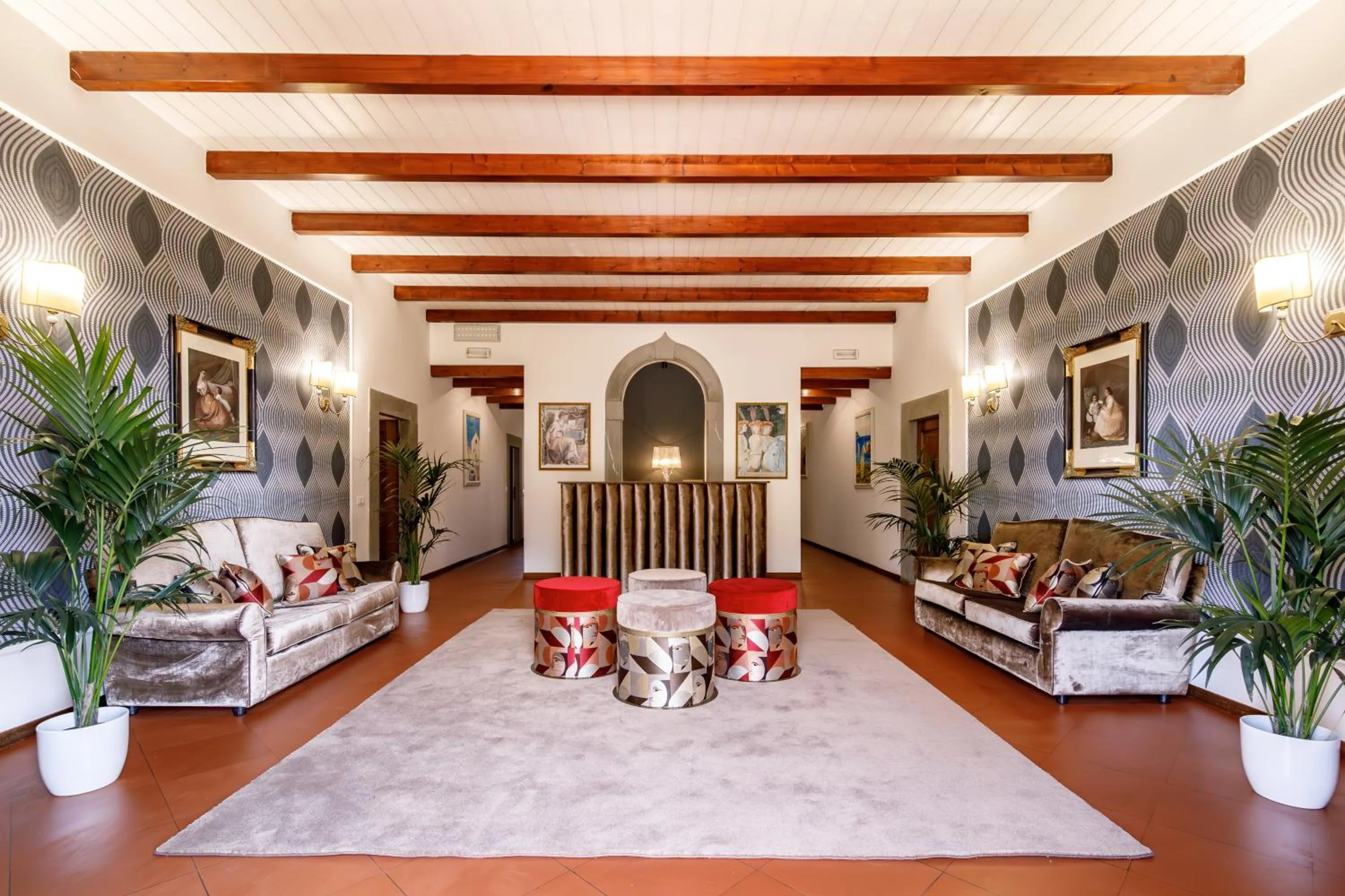 Lobby or reception in Agriturismo Villa Godenano - Pool&Restaurant