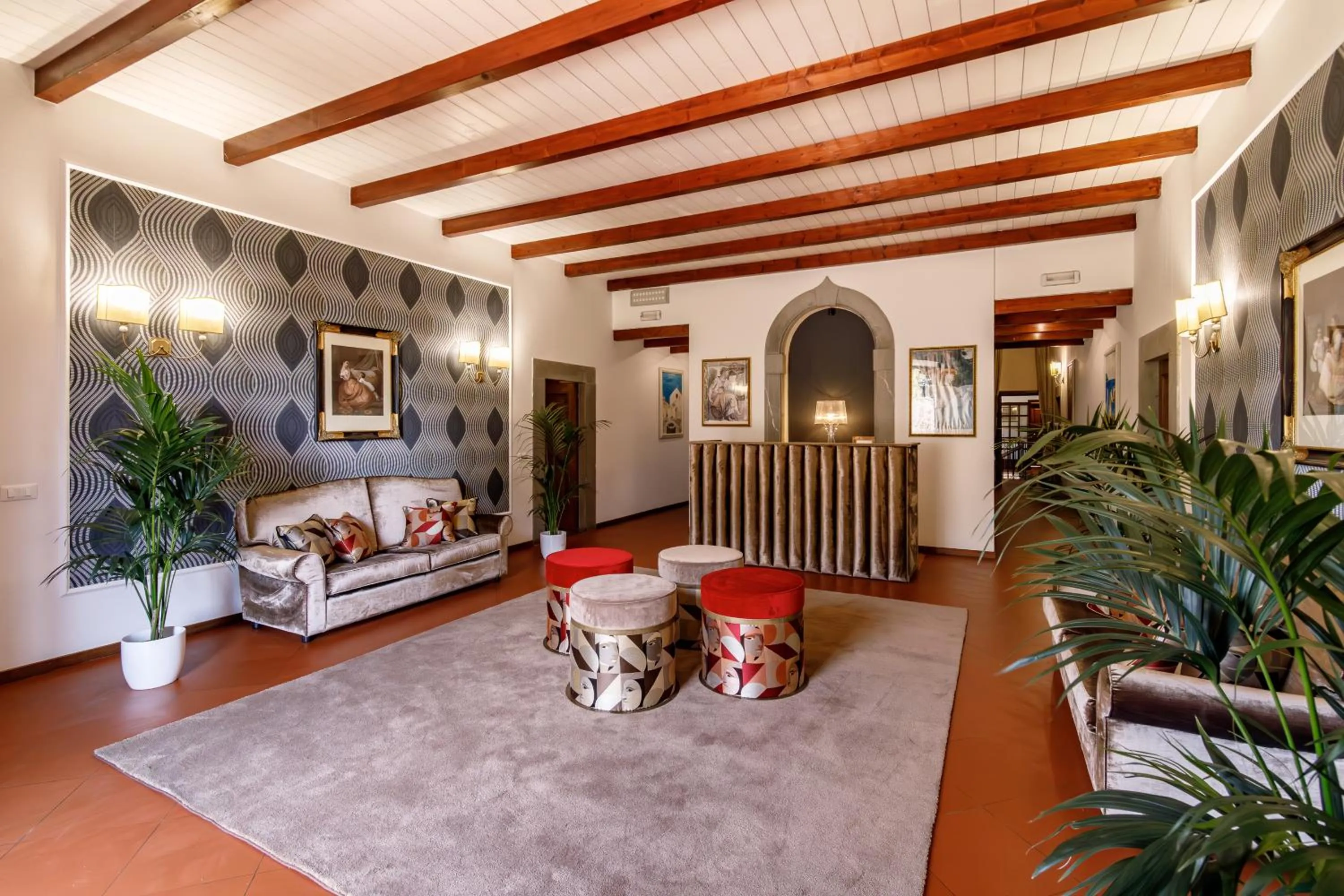 Lobby or reception in Agriturismo Villa Godenano - Pool&Restaurant