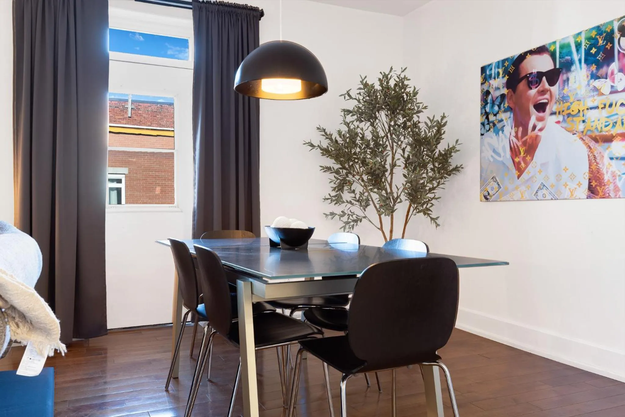 Living room in LiV MTL Chic