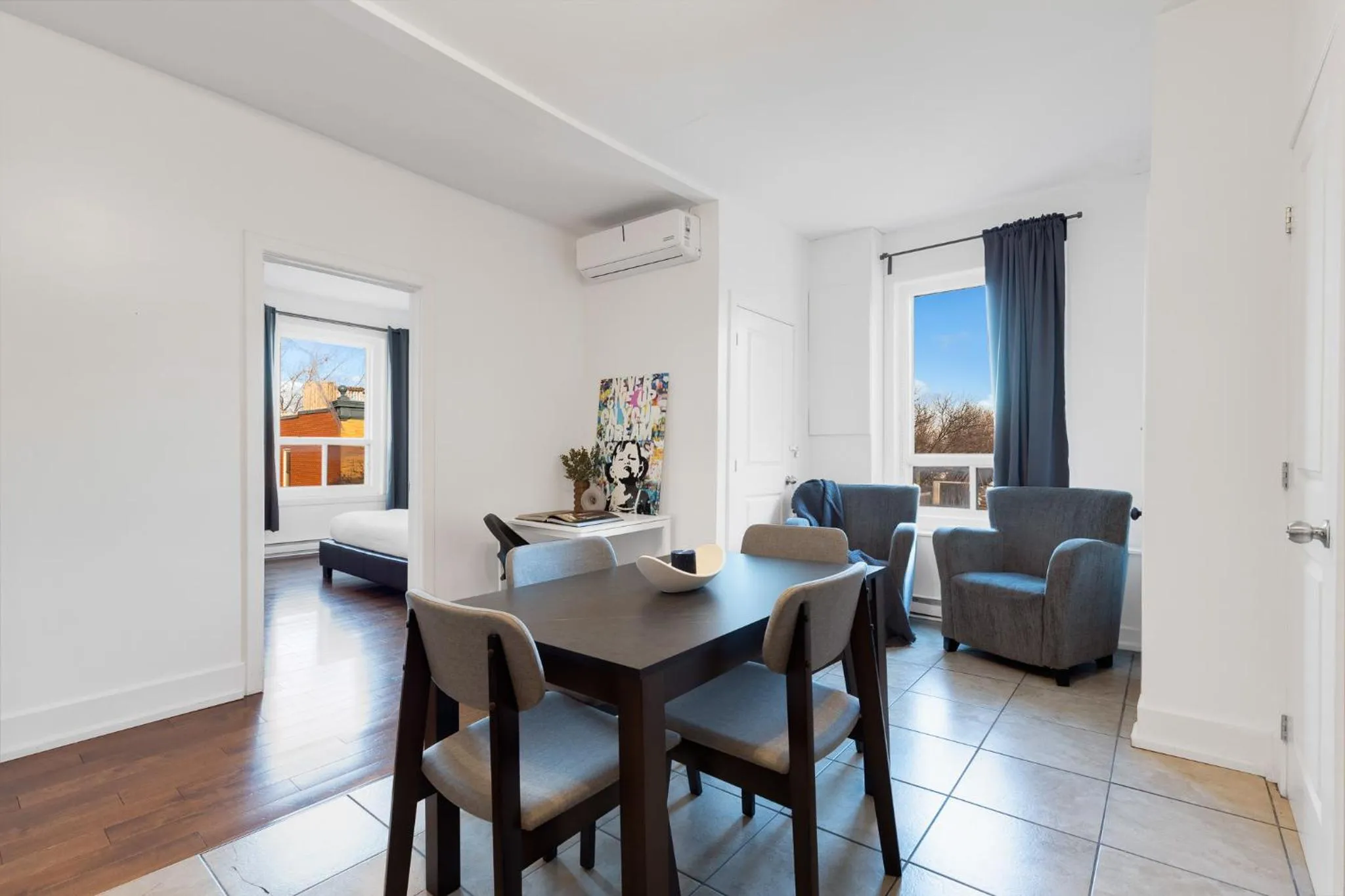 Living room in LiV MTL Chic