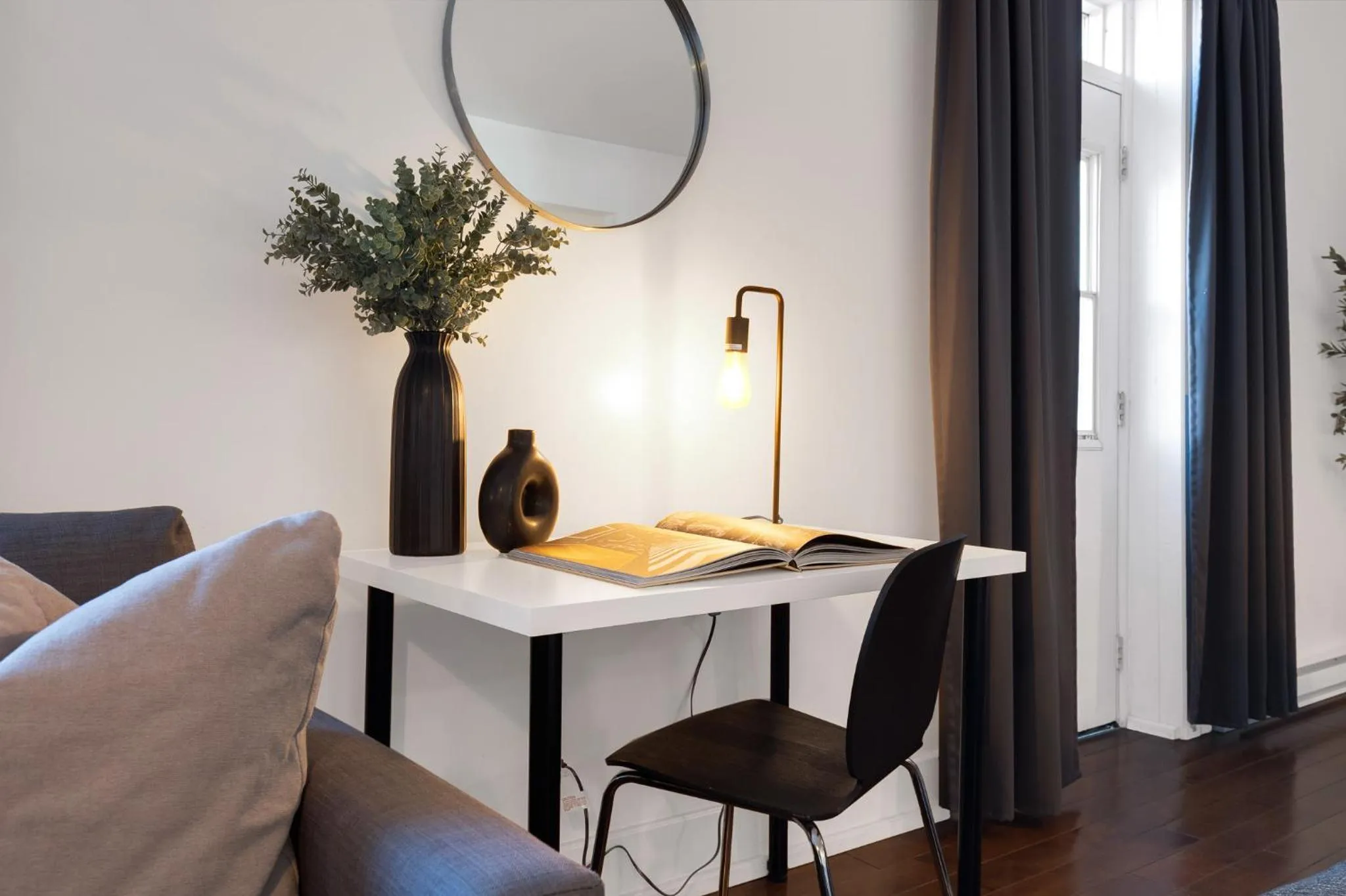 Living room in LiV MTL Chic